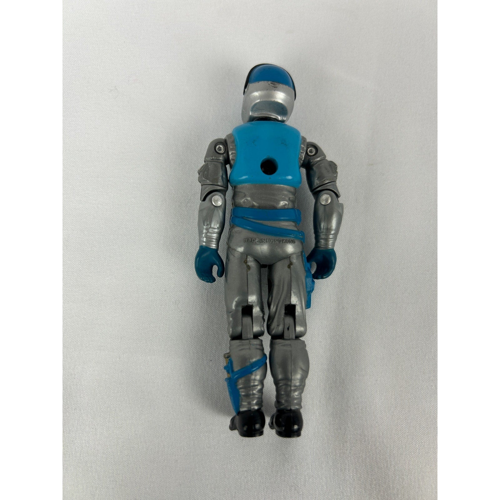 G.I. Joe COBRA Lampreys Hydrofoil Pilot 1985 Figure Complete w File Card