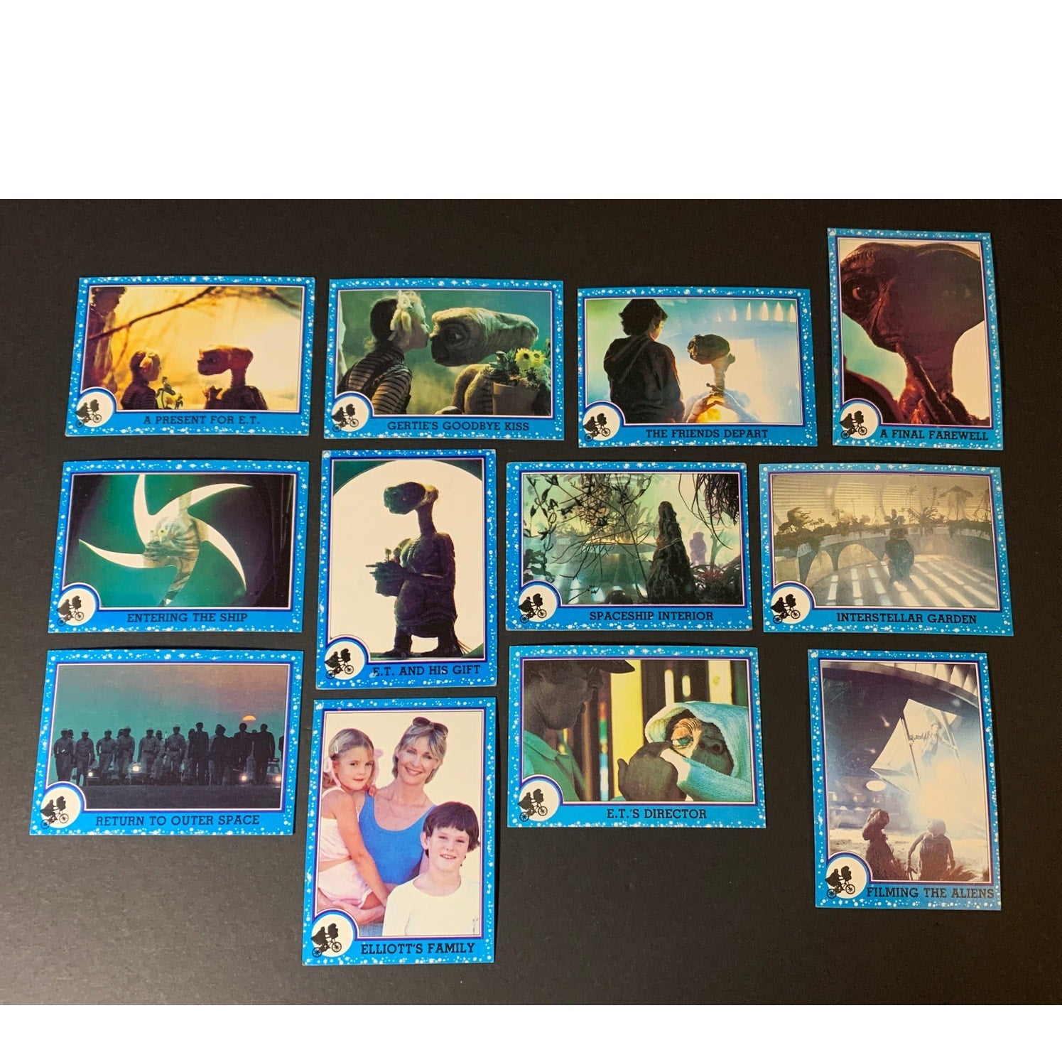 1982 Topps ET The Extra Terrestrial Trading Card Set No Stickers