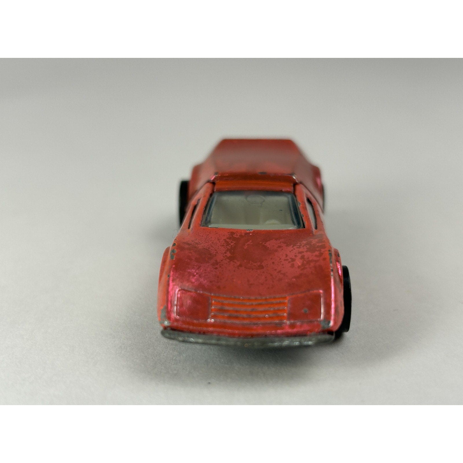 Vintage Hot Wheels Tri-Baby Redline Diecast Car 1970 Mattel USA Engine Hood Open