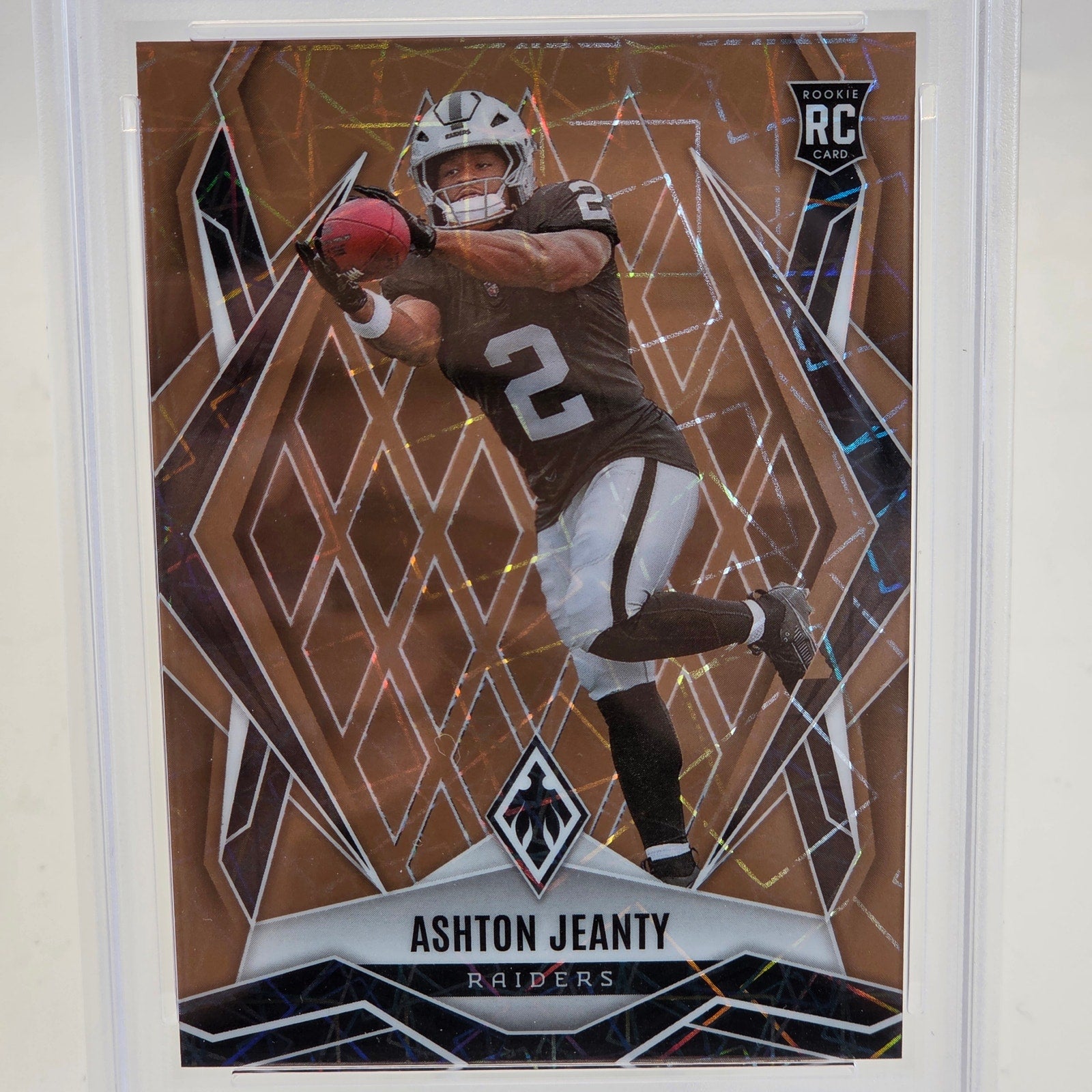 2025 Phoenix Ashton Jeanty Bronze Lazer RC #158 15/15 PSA 10 Bookend Pop 1