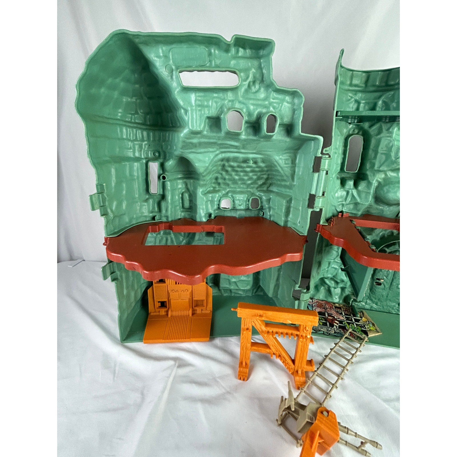 Vintage 1981 MOTU Castle Grayskull Playset Mattel Incomplete with Accessories