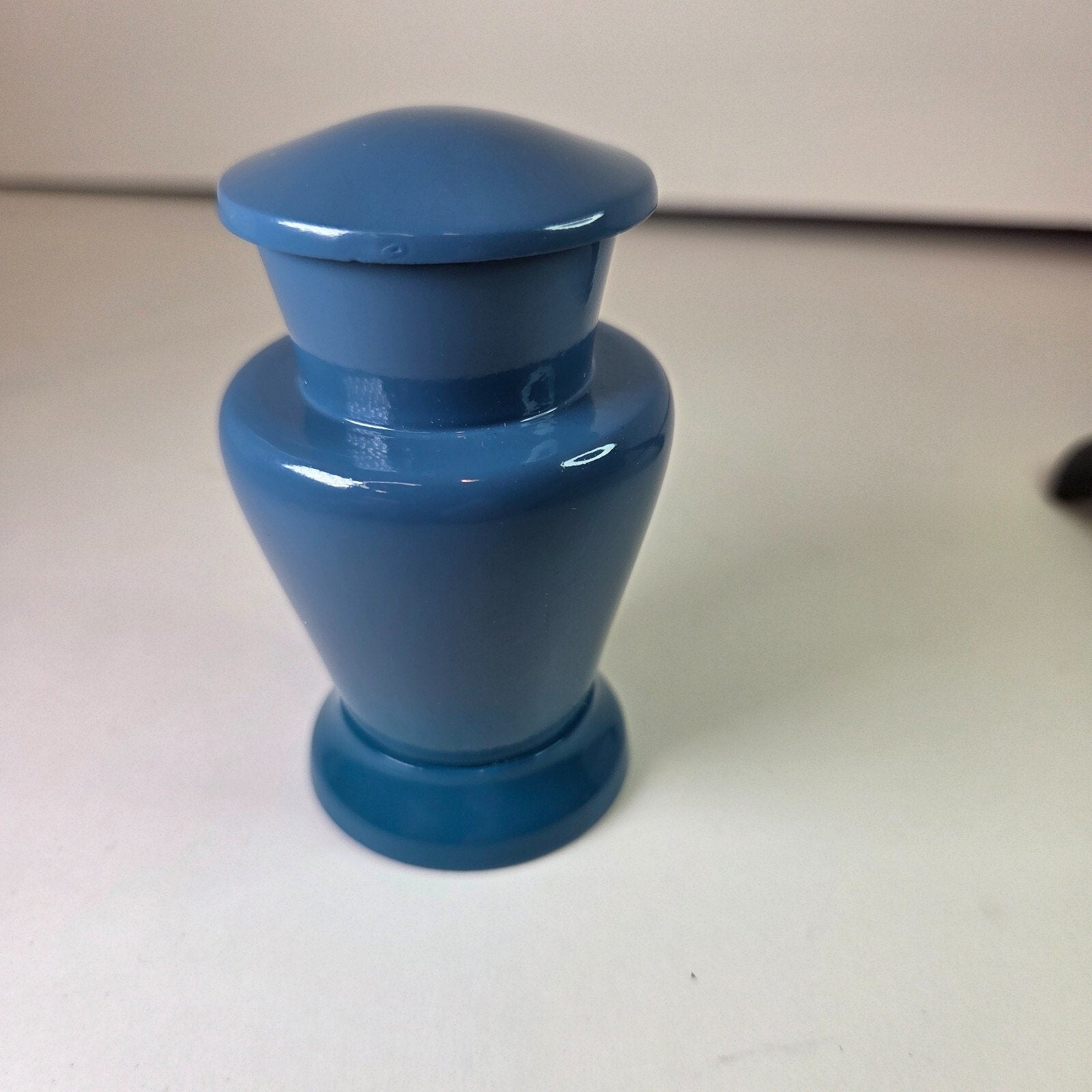 Mountain Blue Scenery Small Cremation Keepsake, Urn for Ashes 3" Aluminum