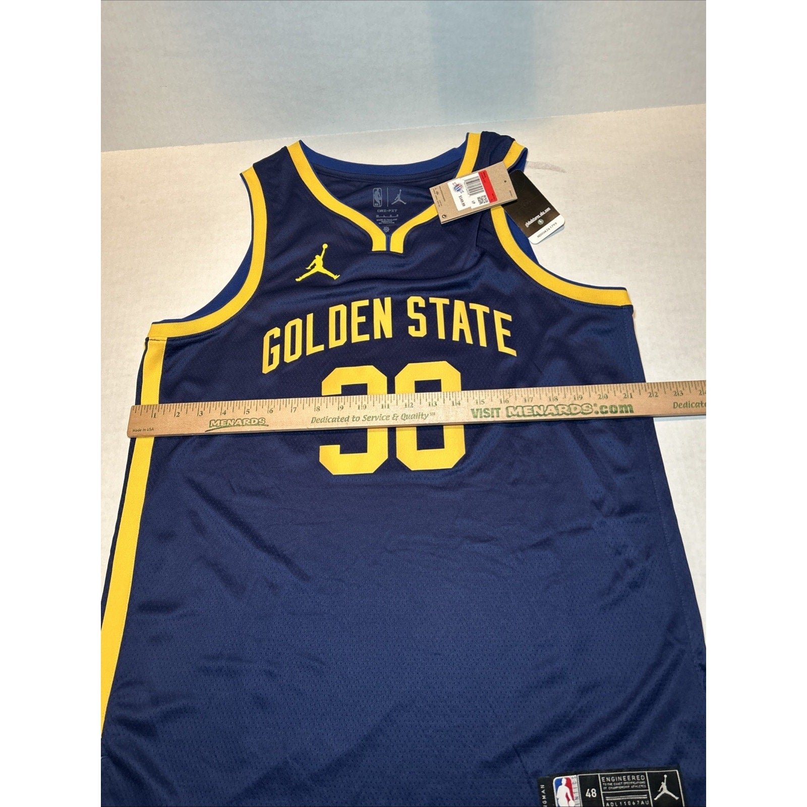 Stephen Curry #30 Golden State Warriors Nike Dri-Fit Basketball Jersey Size L