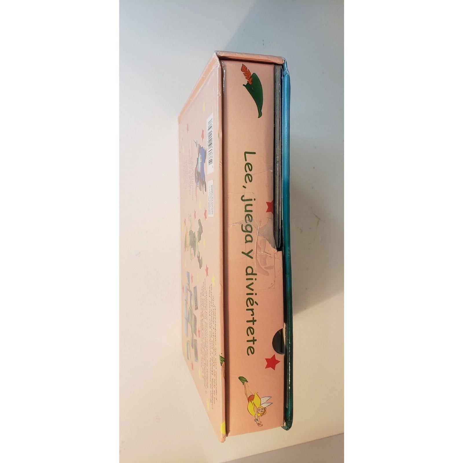 Peter Pan Cubopuzzles Interactive Puzzle Book Spanish Edition 2006