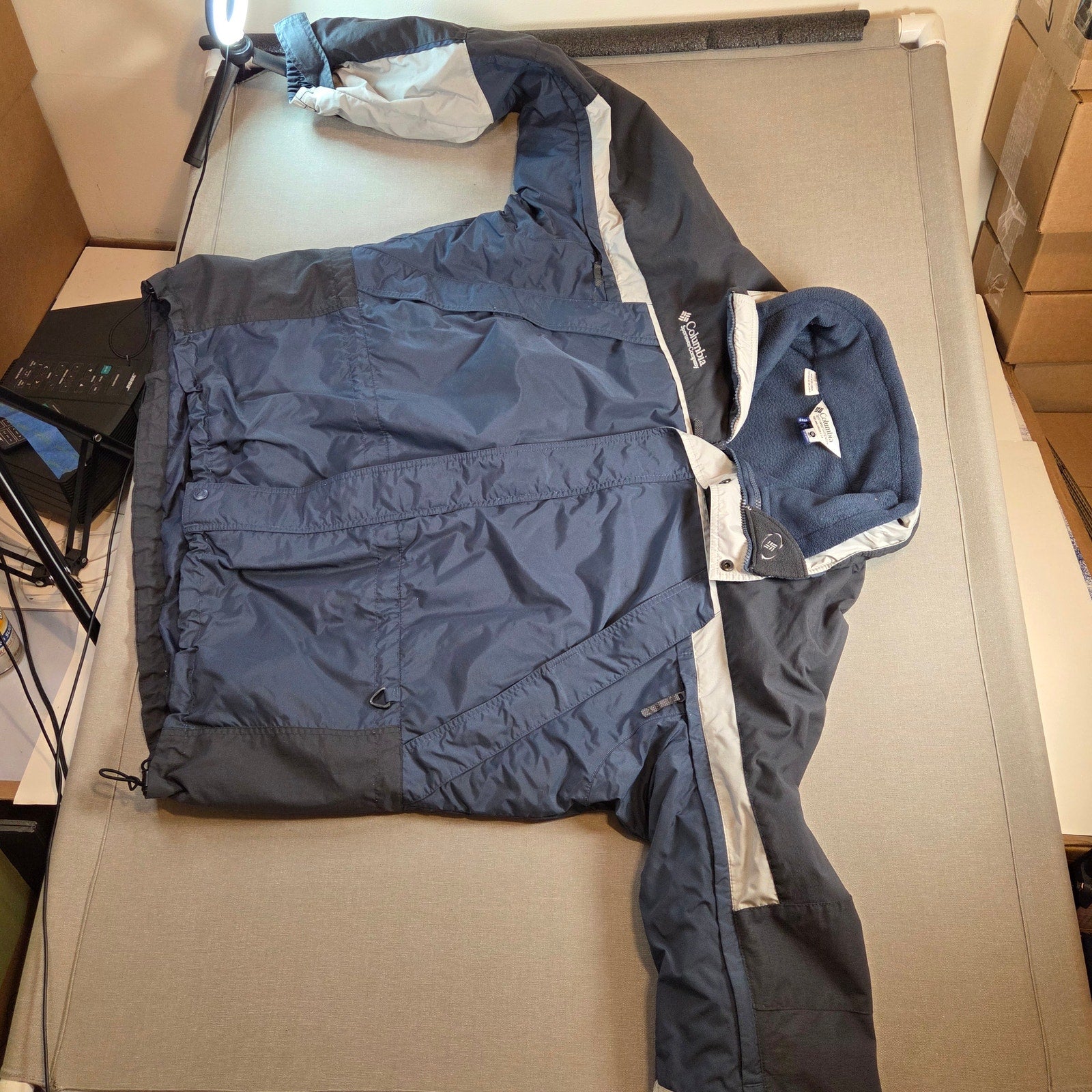 Columbia Core Interchange 3-in-1 Jacket SM 7198/7199 Men’s XXL Fleece Liner