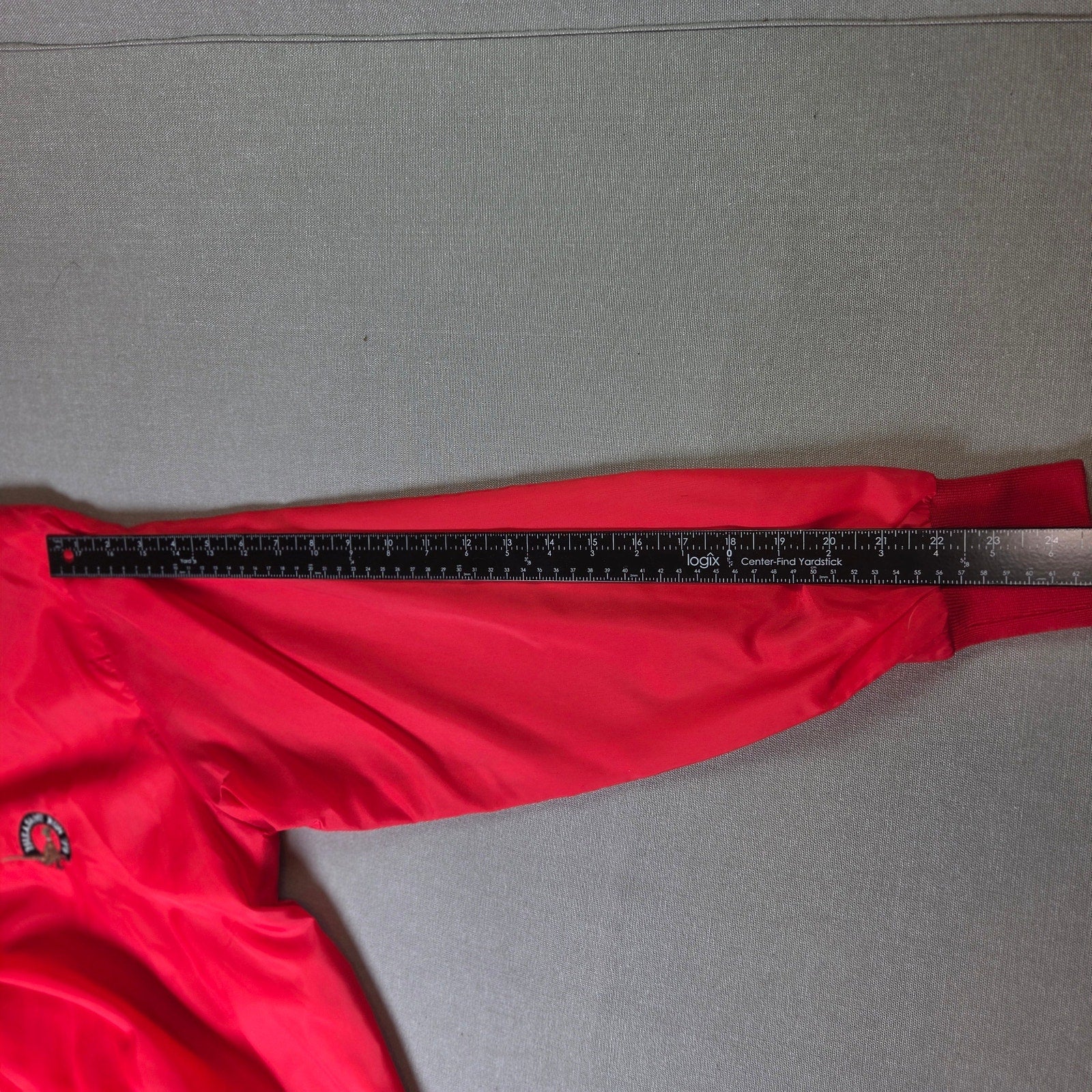 Pheasant Run G.C. 1/4 Zip Vintage Windbreaker Jacket Large Red Golf Club