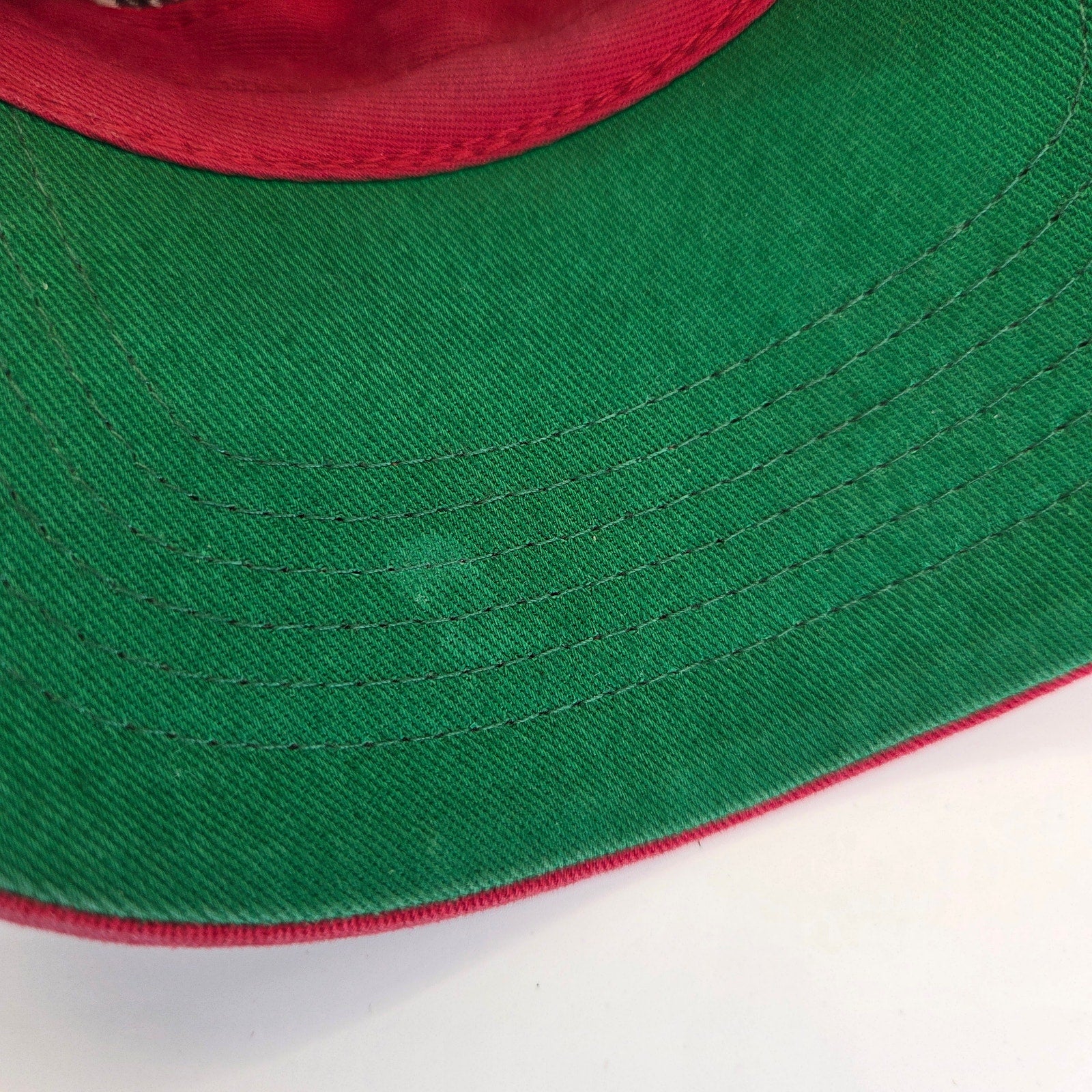 Wisconsin Badgers Snapback Hat ’47 Brand Red Adjustable Cap NCAA Cotton Vintage