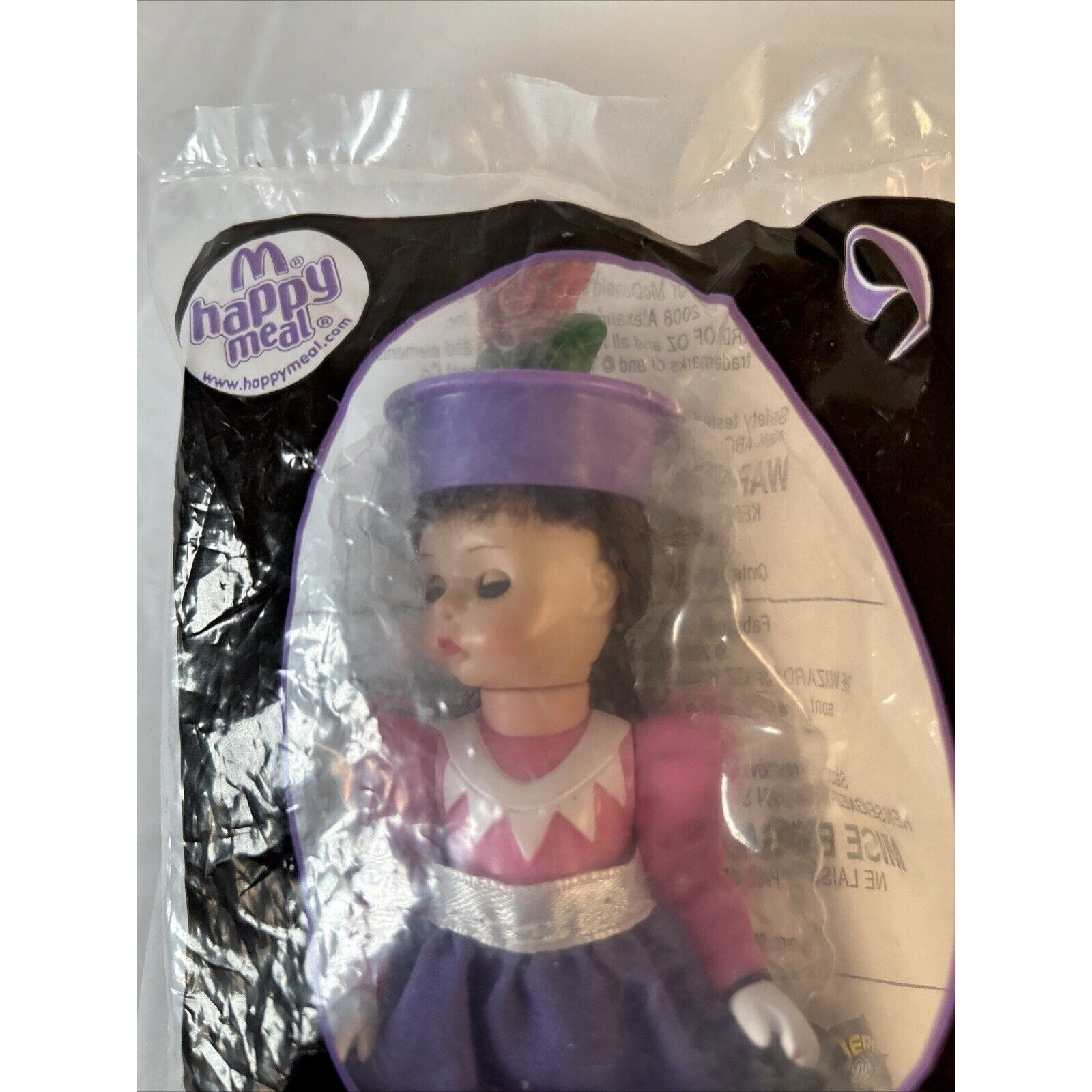 McDonald's 2008 Happy Meal Toy Wizard of Oz #9 Flower Munchkin NIP