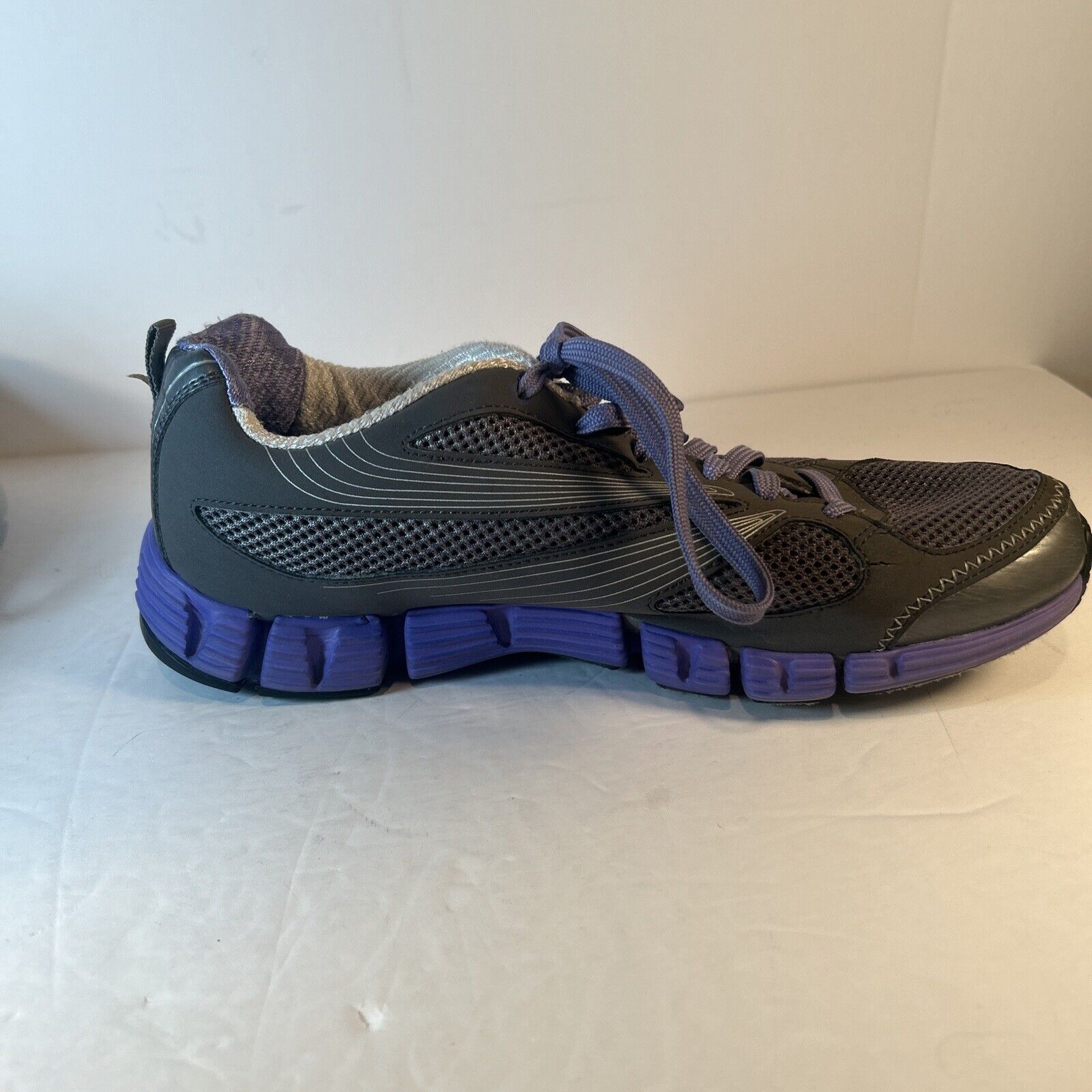 Skechers Sport Flex Stride Women’s Sneakers Size 9 Purple Gray Athletic Shoes
