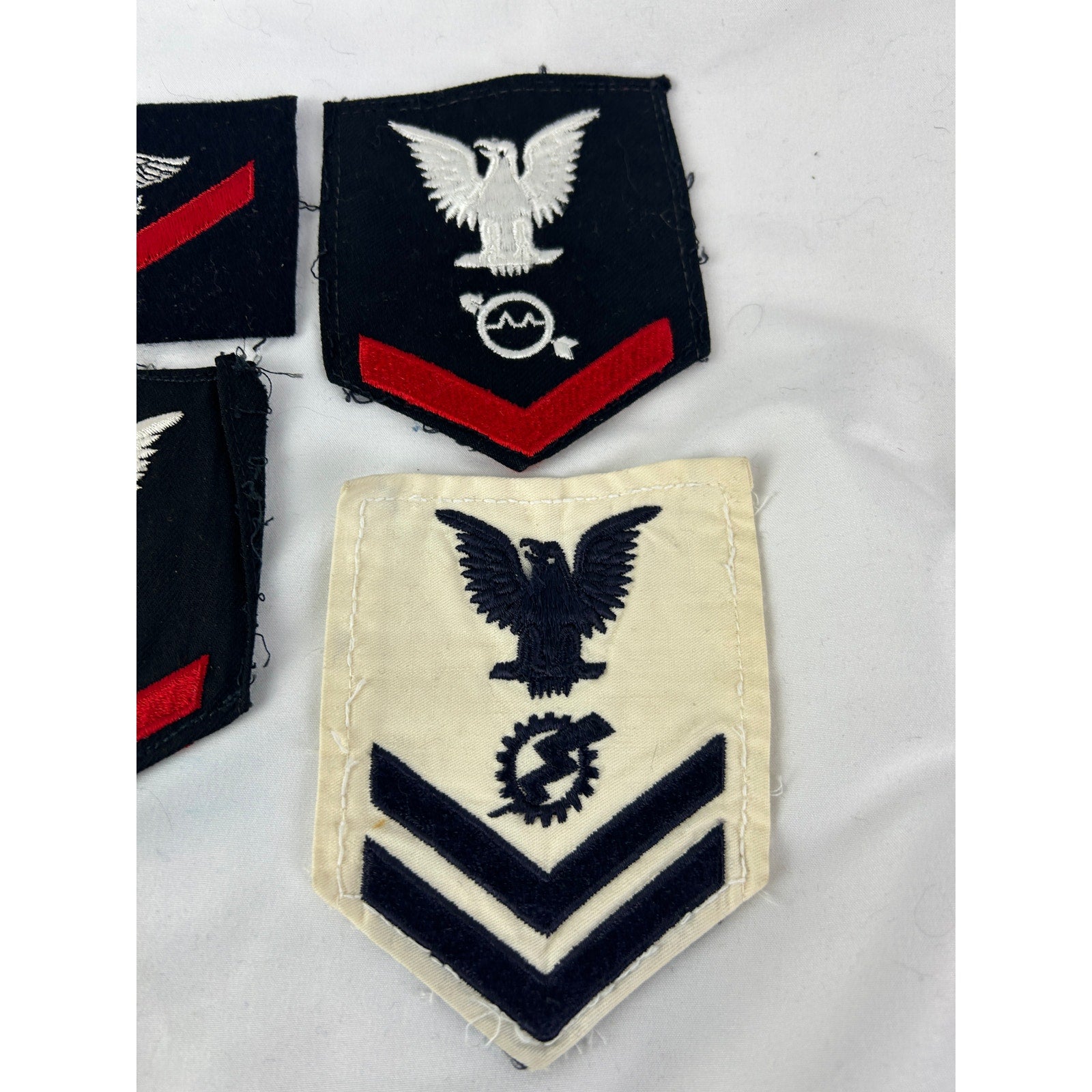 US Navy Patch Lot Surveyor Eagle Rate Insignia Mixed 7pcs