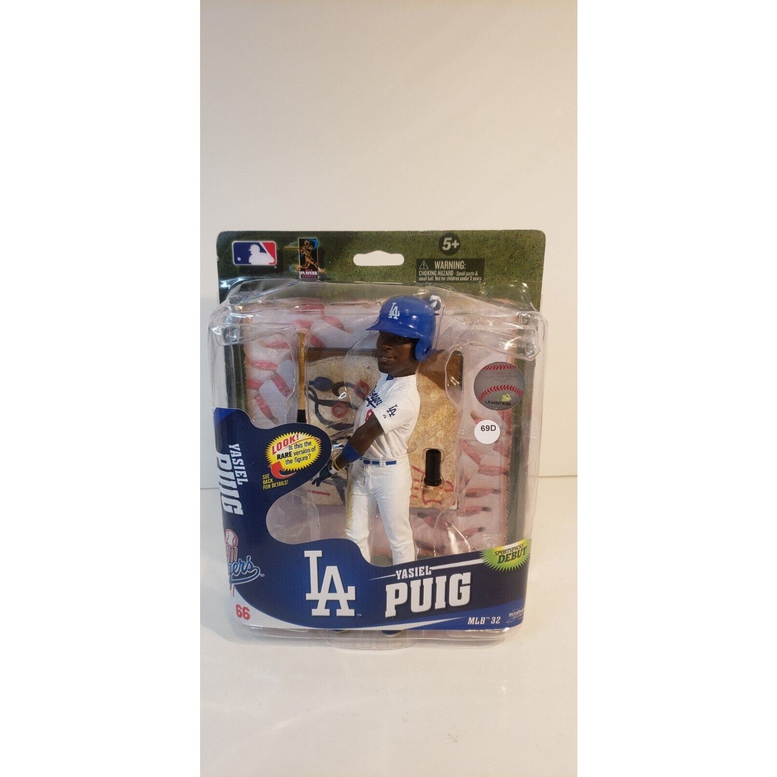 McFarlane Yasiel Puig Los Angeles Dodgers MLB Big Head series 32 (rookie piece)