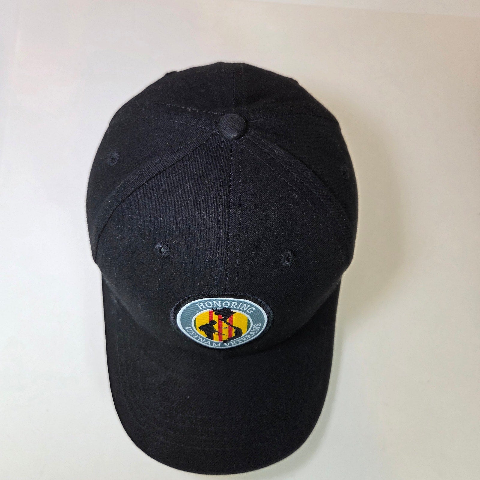 USAA Honoring Vietnam Veterans 2023 Black Adjustable Strapback Hat Cap