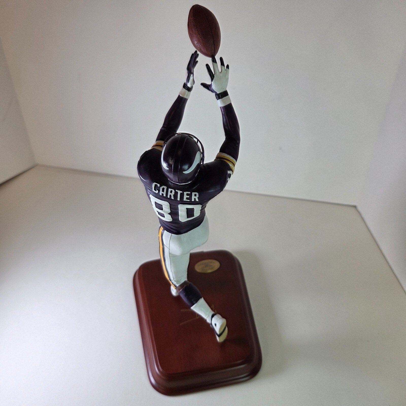 Cris Carter Danbury Mint Minnesota Vikings Figurine w/COA NFL Legends 2002