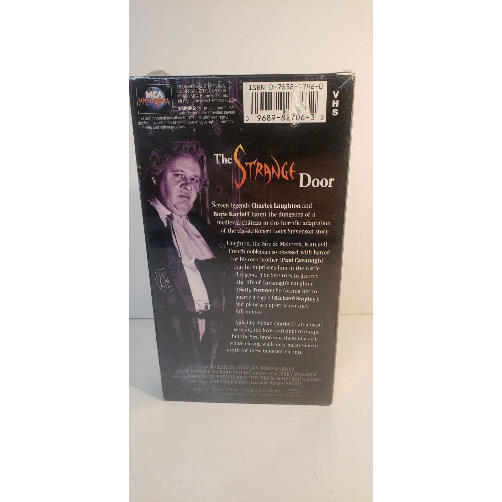 The Strange Door (VHS, 1996) 1951 Film