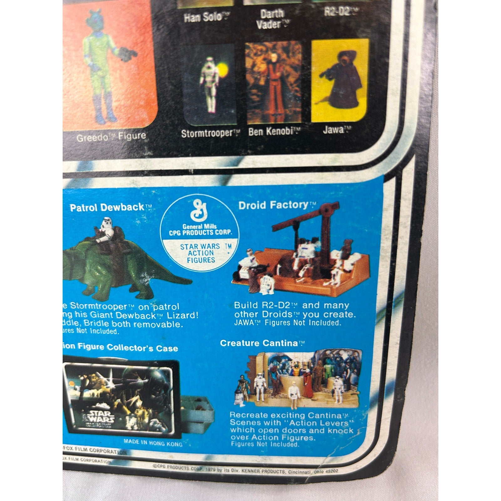 Vintage Star Wars Hammerhead 1978 Kenner 12 Back MOC Carded Figure