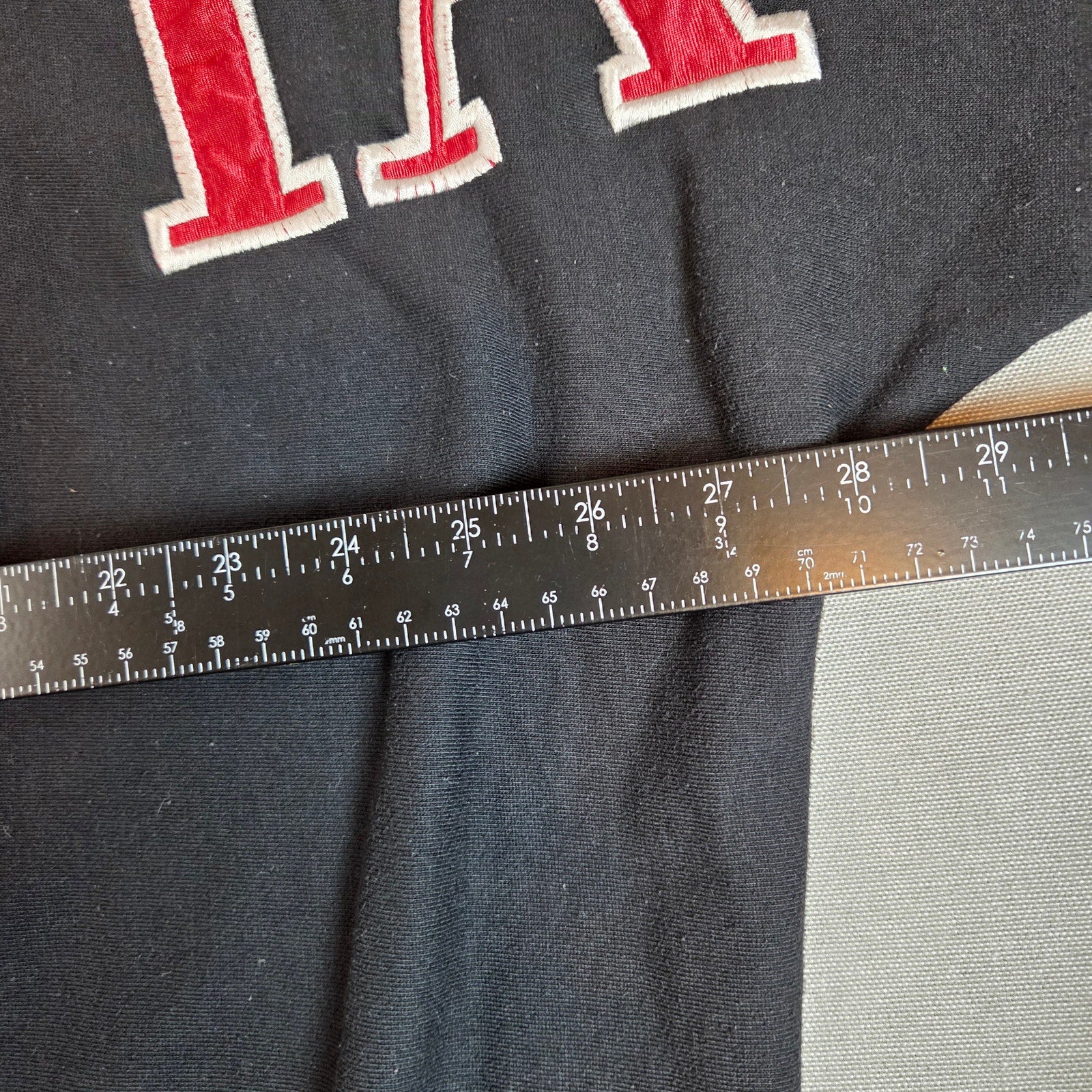 Vintage 90s Stardom Atlanta Oversized Tackle-Twill Crewneck Sweatshirt