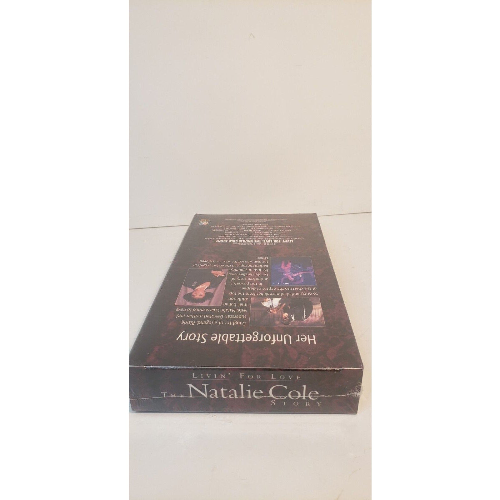 Livin' for Love The Natalie Cole Story VHS New Sealed 2000