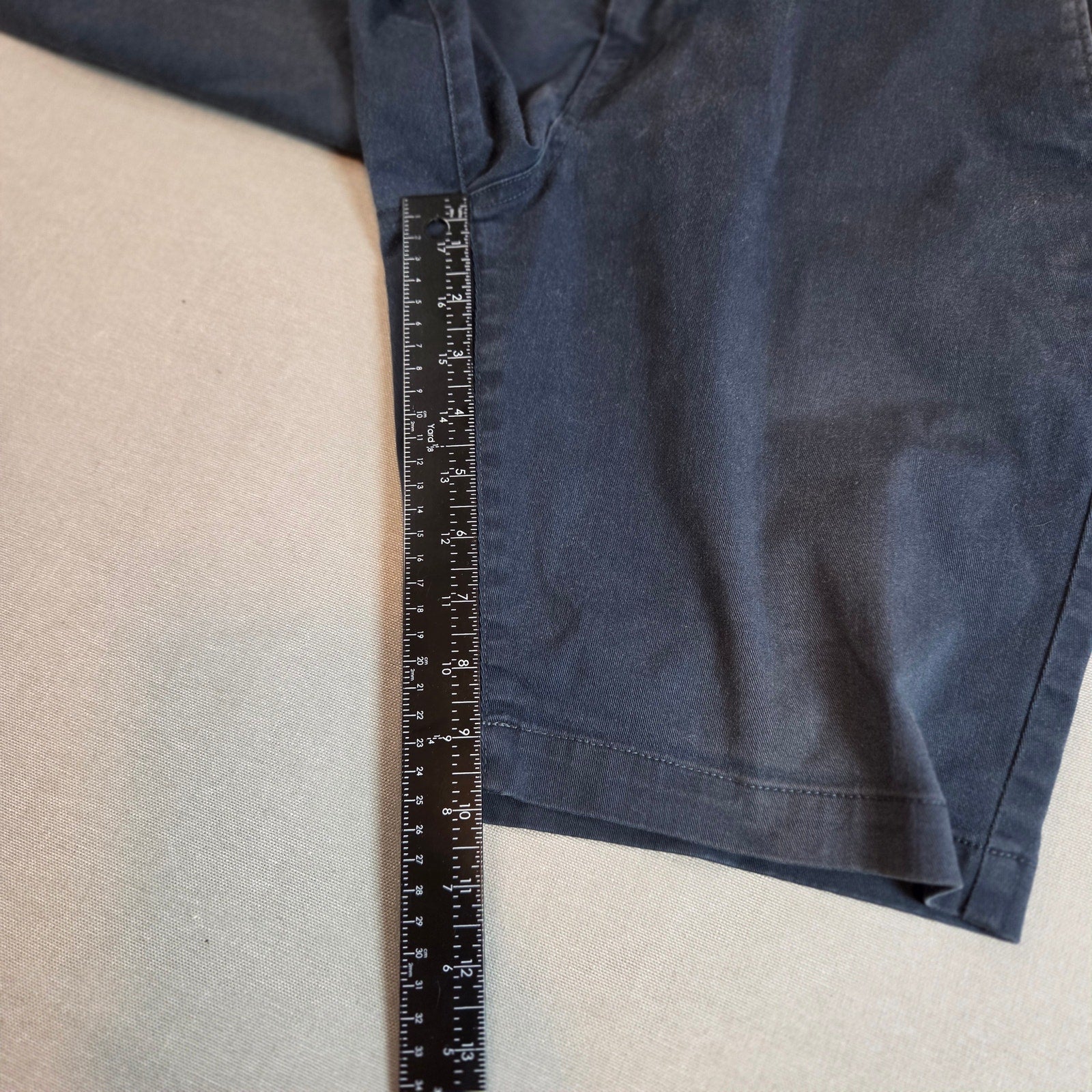 Volcom Frickin Modern Stretch Shorts Blue Size 31 Recycled Fabric Casual