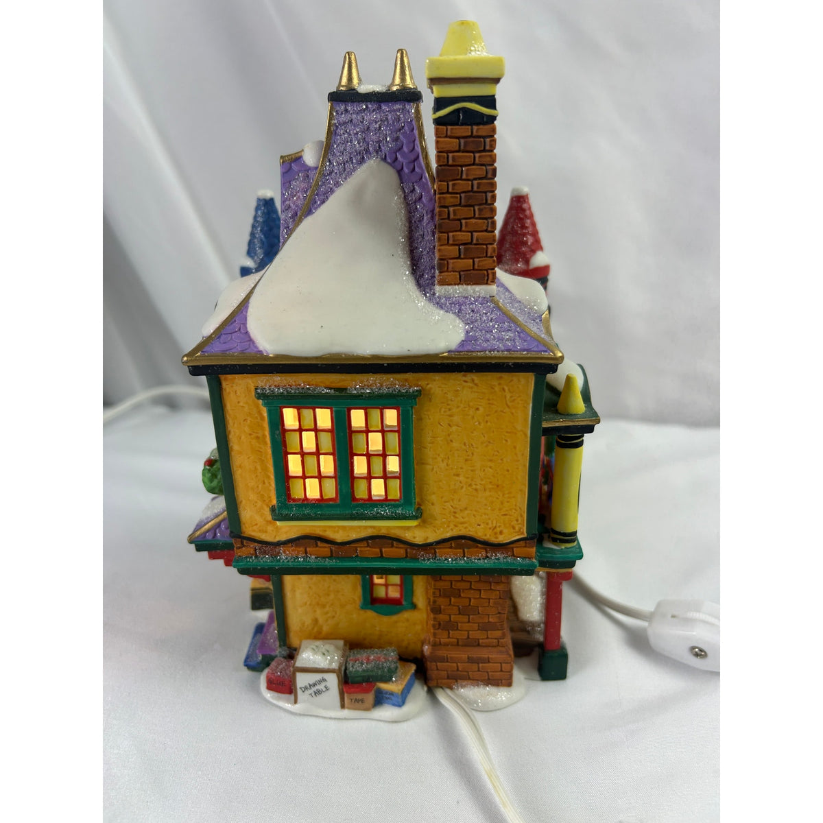 Department 56 Crayola Polar Palette Art Center 56726 North Pole Series 2000