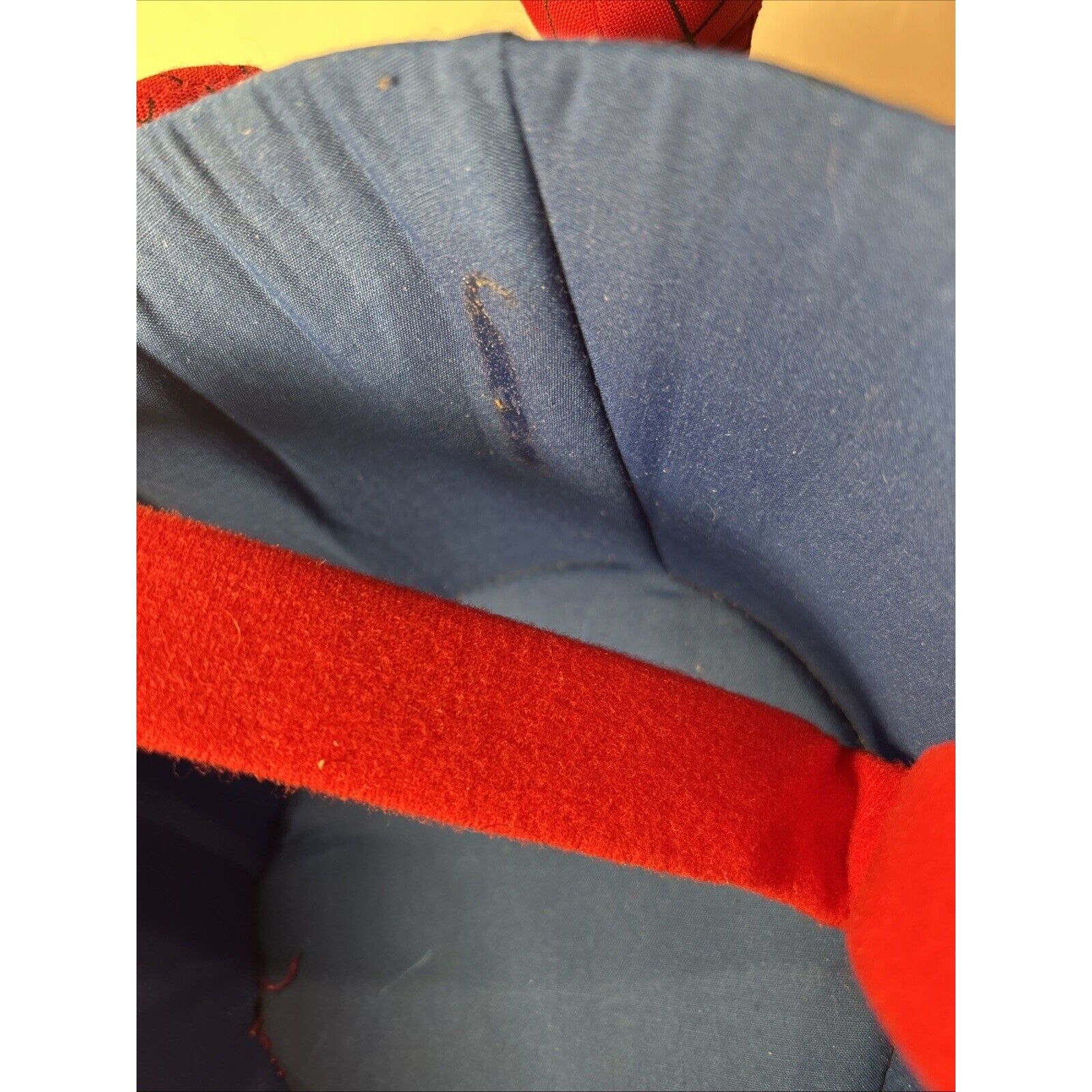 Marvel Spiderman Jumbo Soft Plush Basket Bucket Pail Halloween Candy