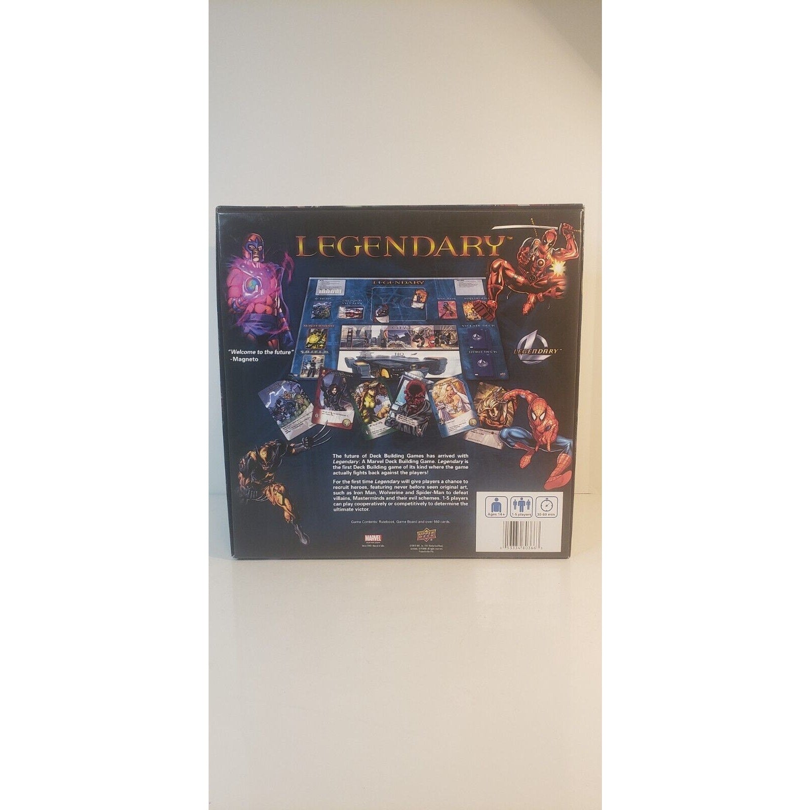 Upper Deck LEGENDARY A Marvel Deck Building Game ~ 100% Complete ~ MINT!