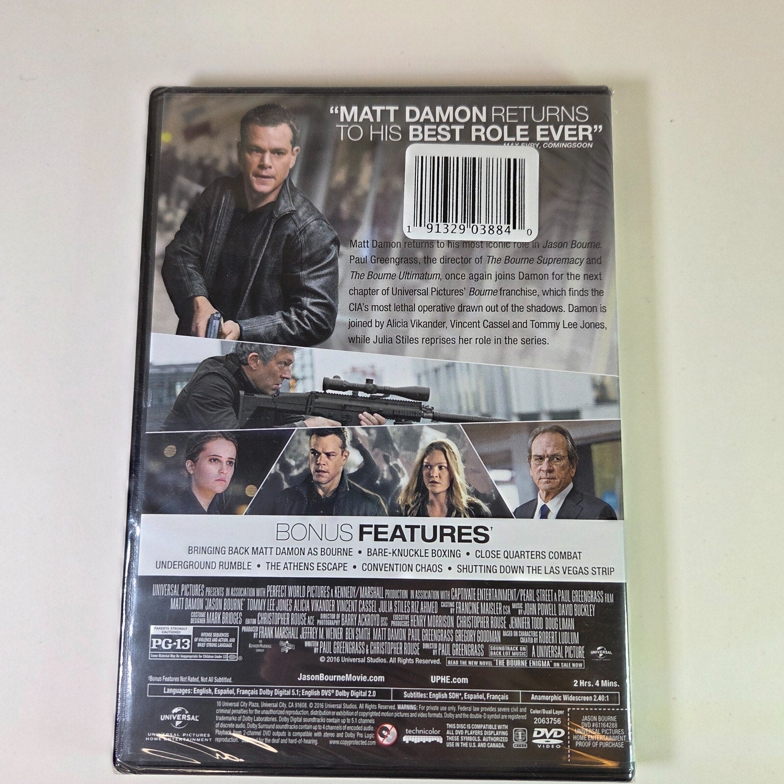 Jason Bourne DVD Promo New Sealed Matt Damon
