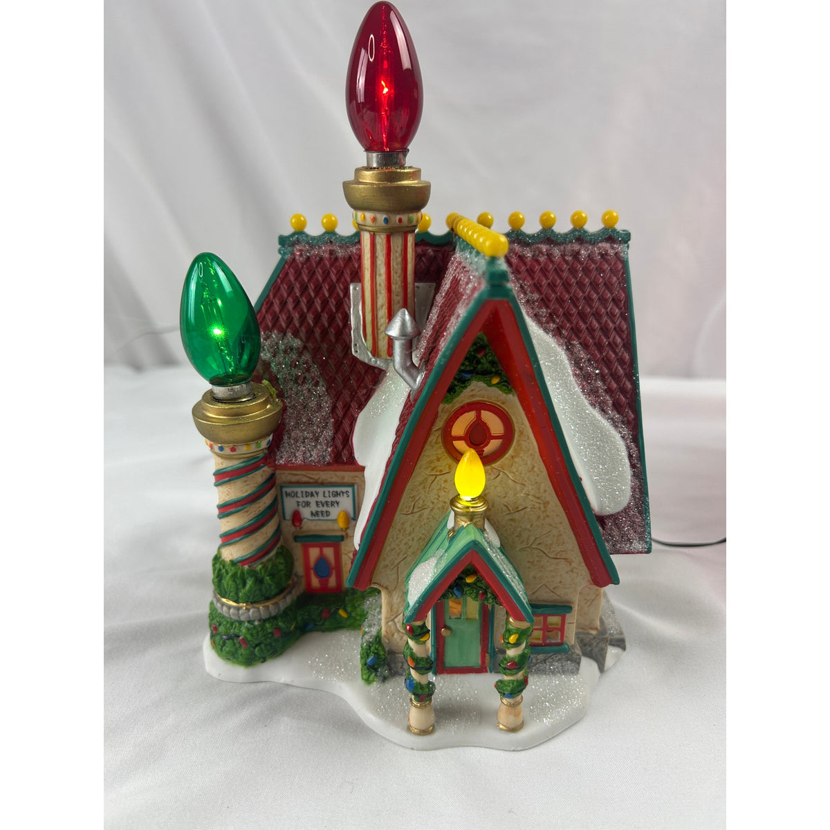 Department 56 Brite Lites Bulb Factory 799997 North Pole 2008 Complete Set