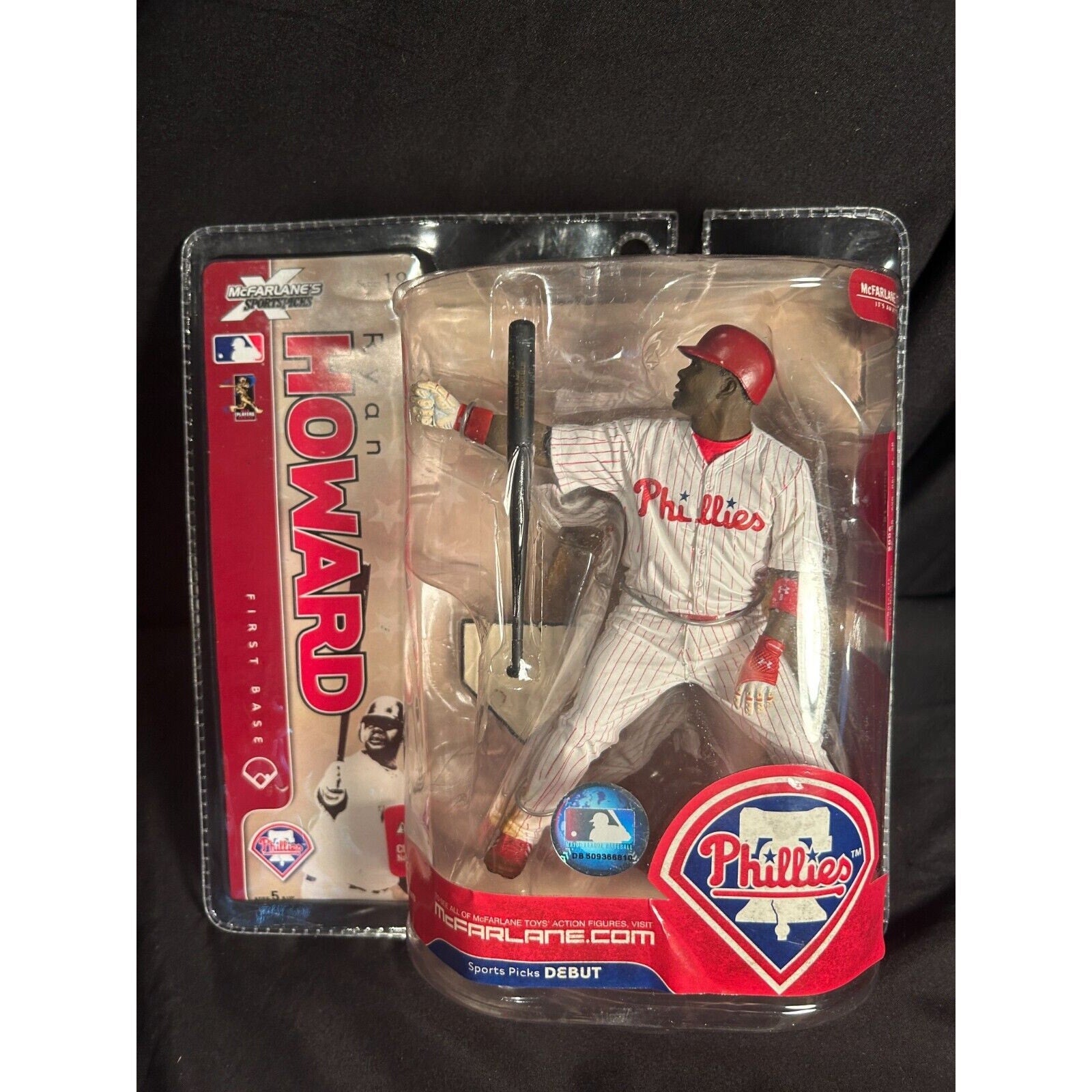 Ryan Howard 2007 McFarlane Series 18 Philadelphia Phillies 2007 NEW