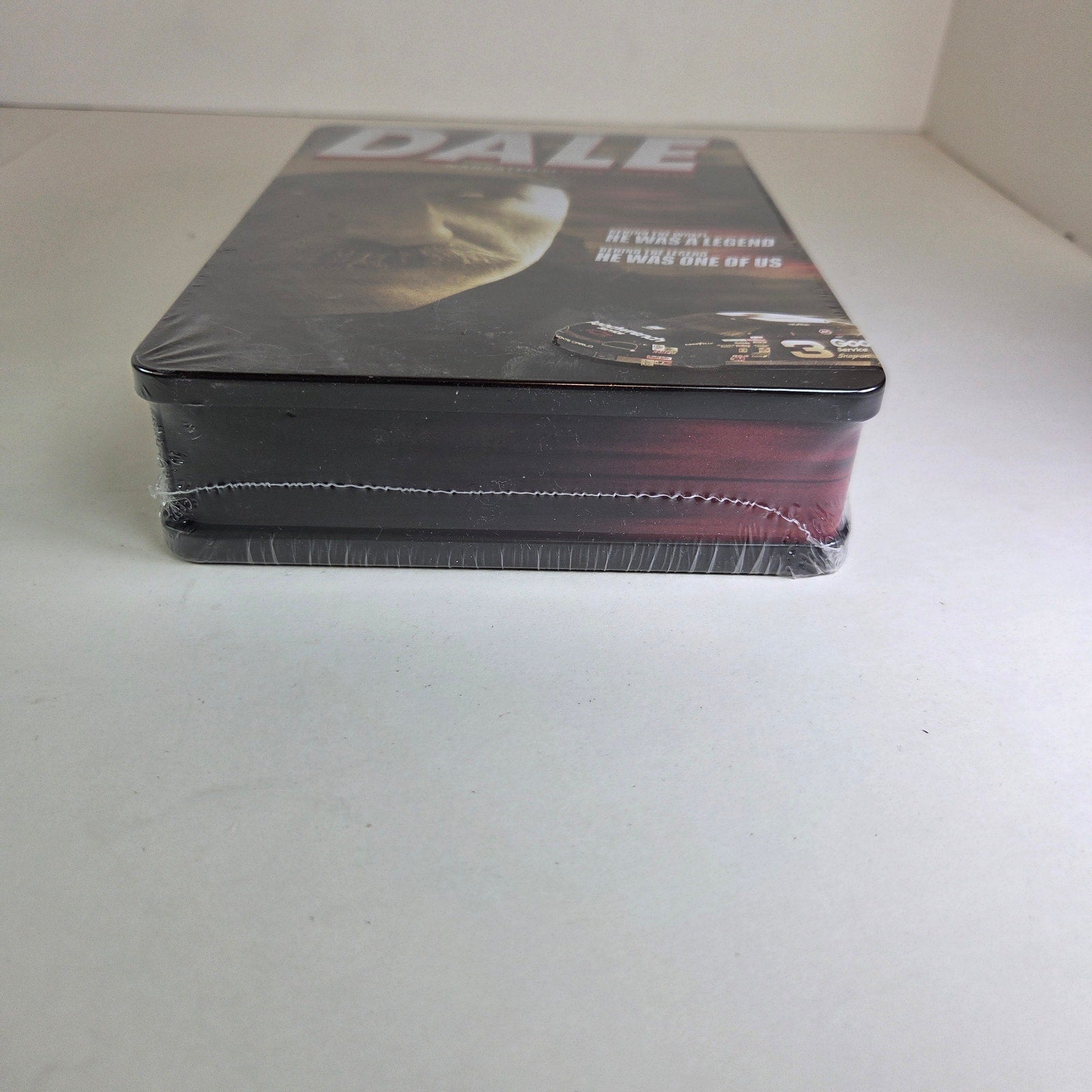 Dale Earnhardt DVD Sealed 6-Disc Collector’s Tin 2007 NASCAR CMT Paul Newman