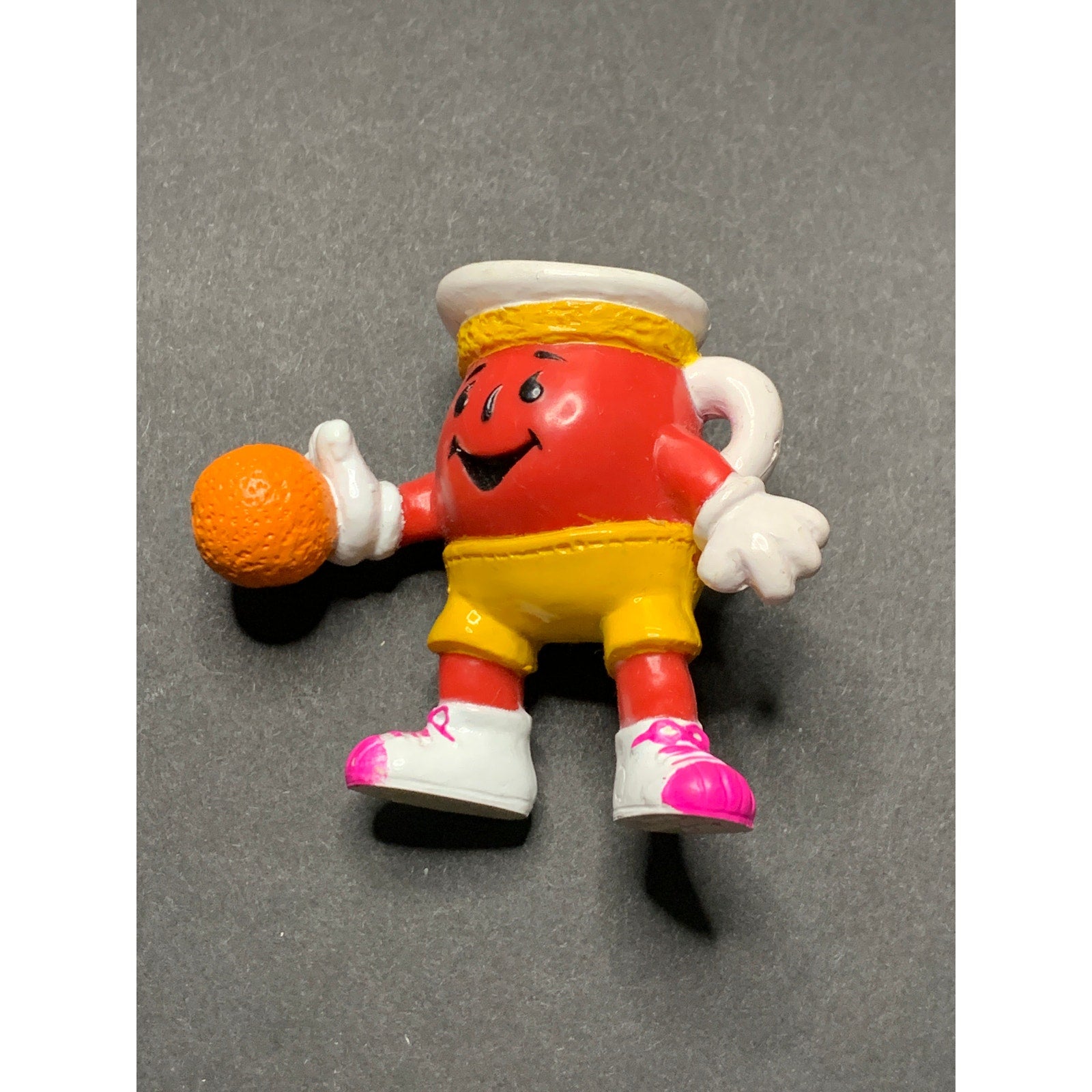 Vintage Kraft Kool-Aid Man Sports PVC Figures Lot 7 Tennis Lifting Basketball