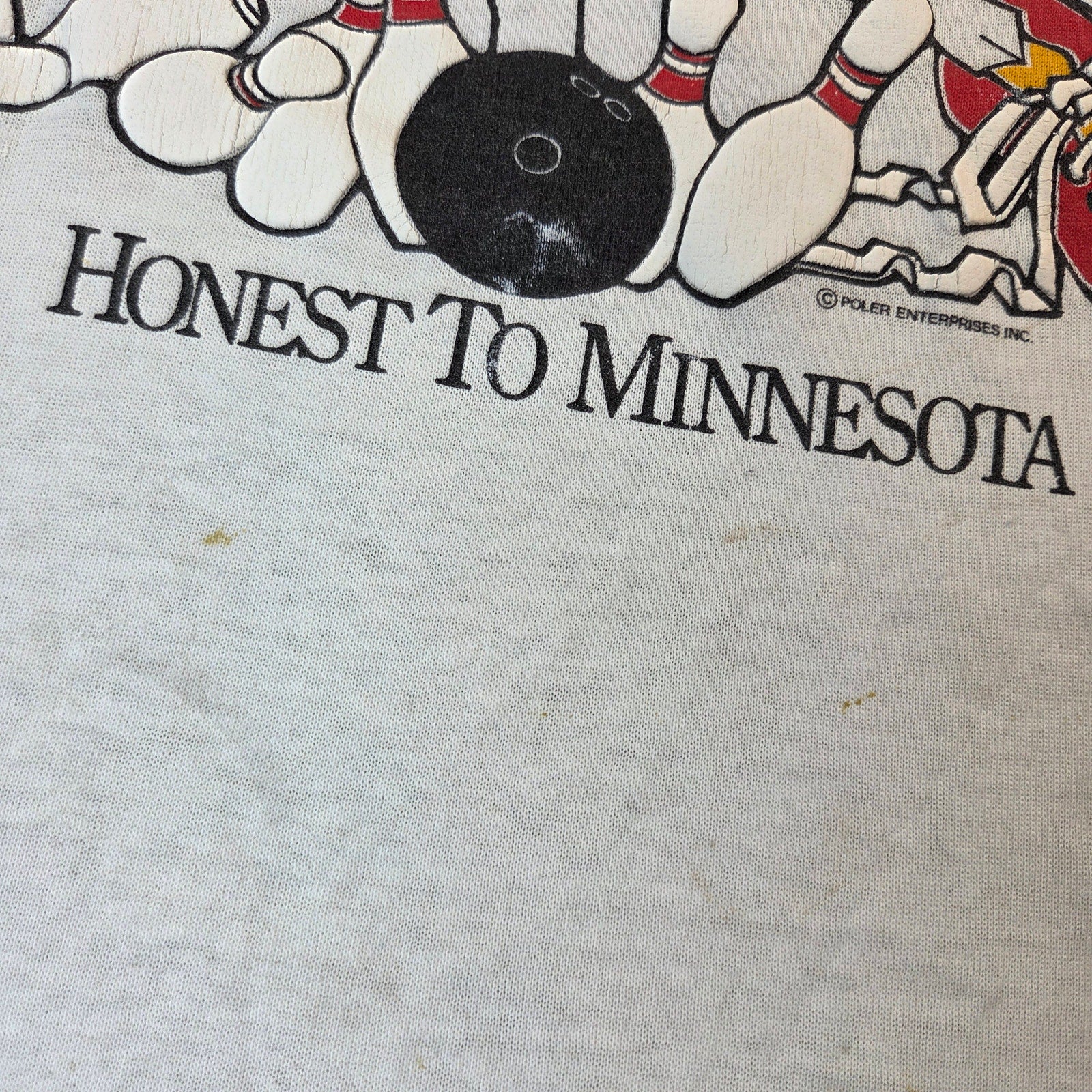 Schmidt Beer Quack Shot Honest To Minnesota Vintage USA Single Stitch T Shirt