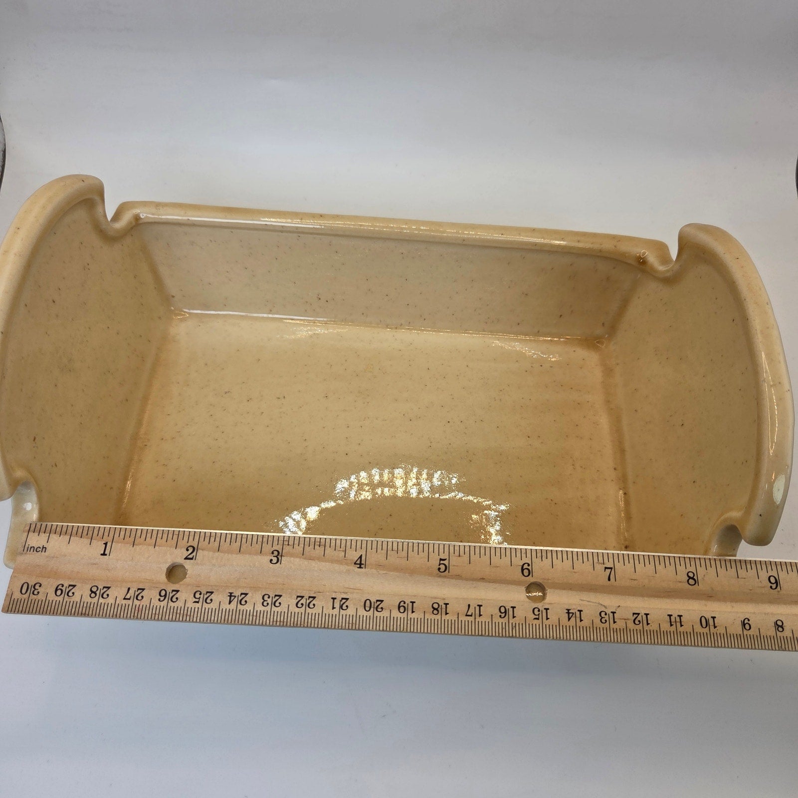 Metlox Poppytrail Rooster Bread Holder Vintage California Pottery Bread Tray