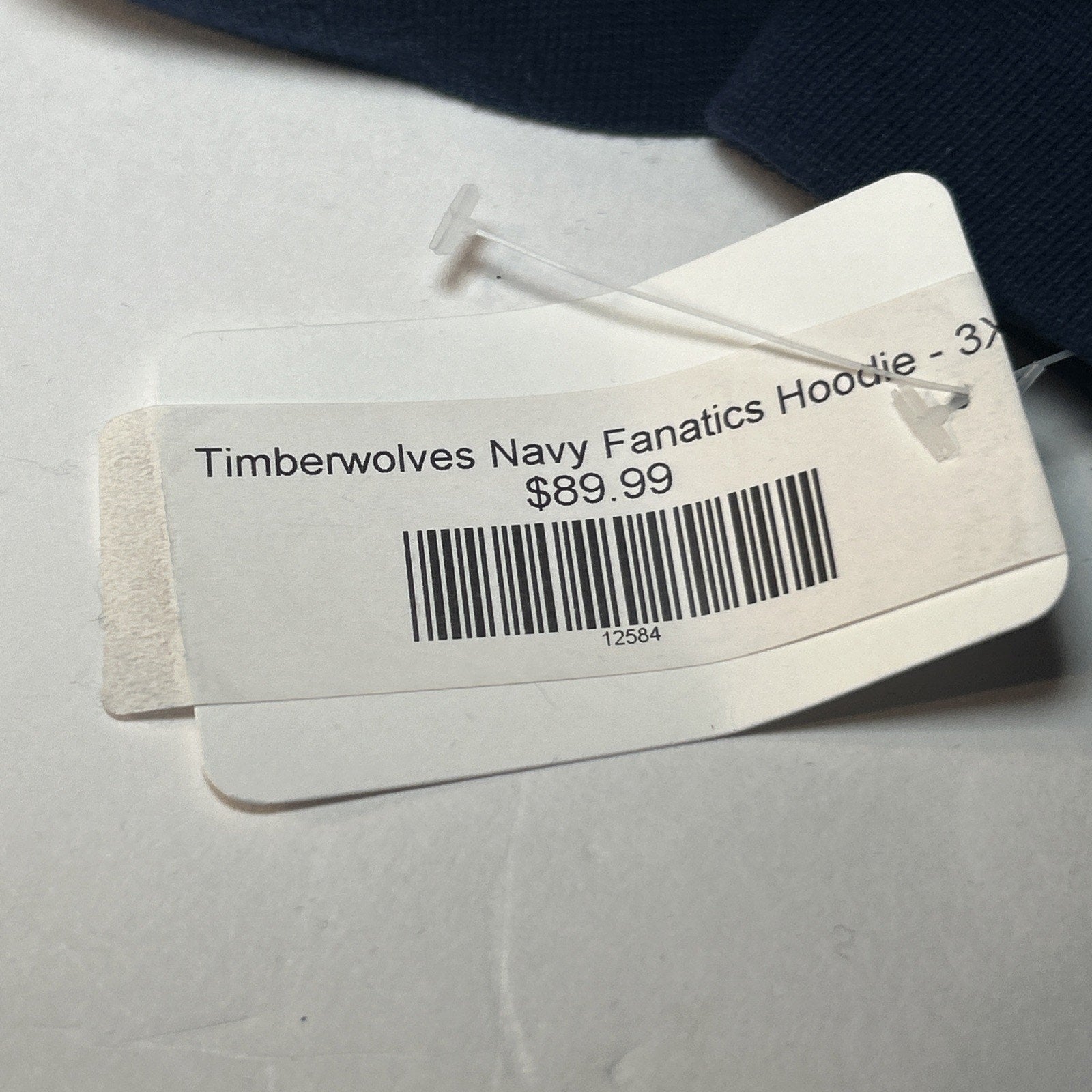 Fanatics Minnesota Timberwolves NBA Navy Pullover Hoodie 3XL NWT