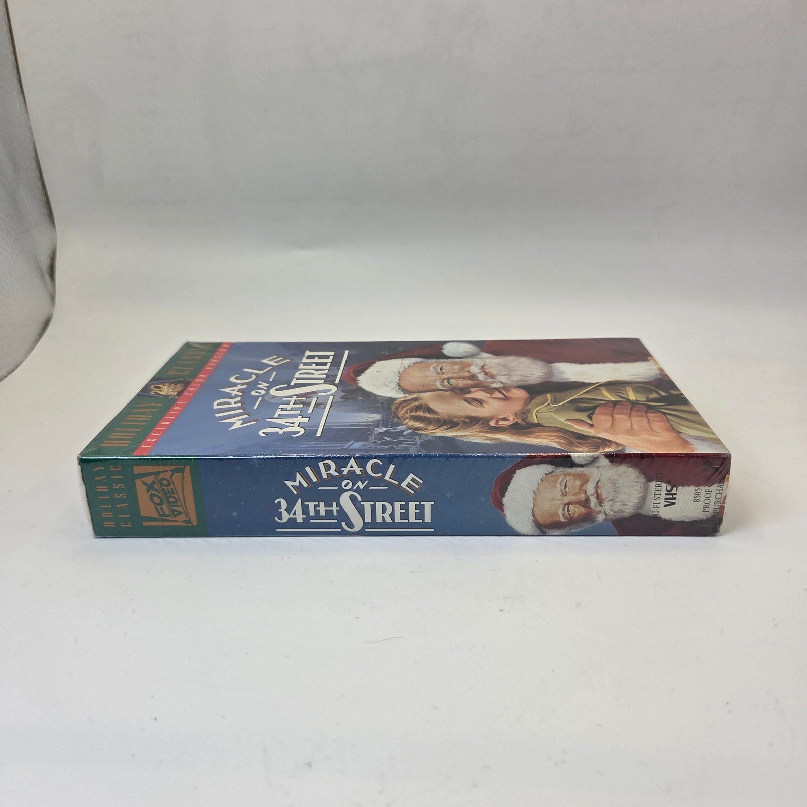 Fox Video Miracle on 34th Street VHS Sealed Holiday Classic Color 1993