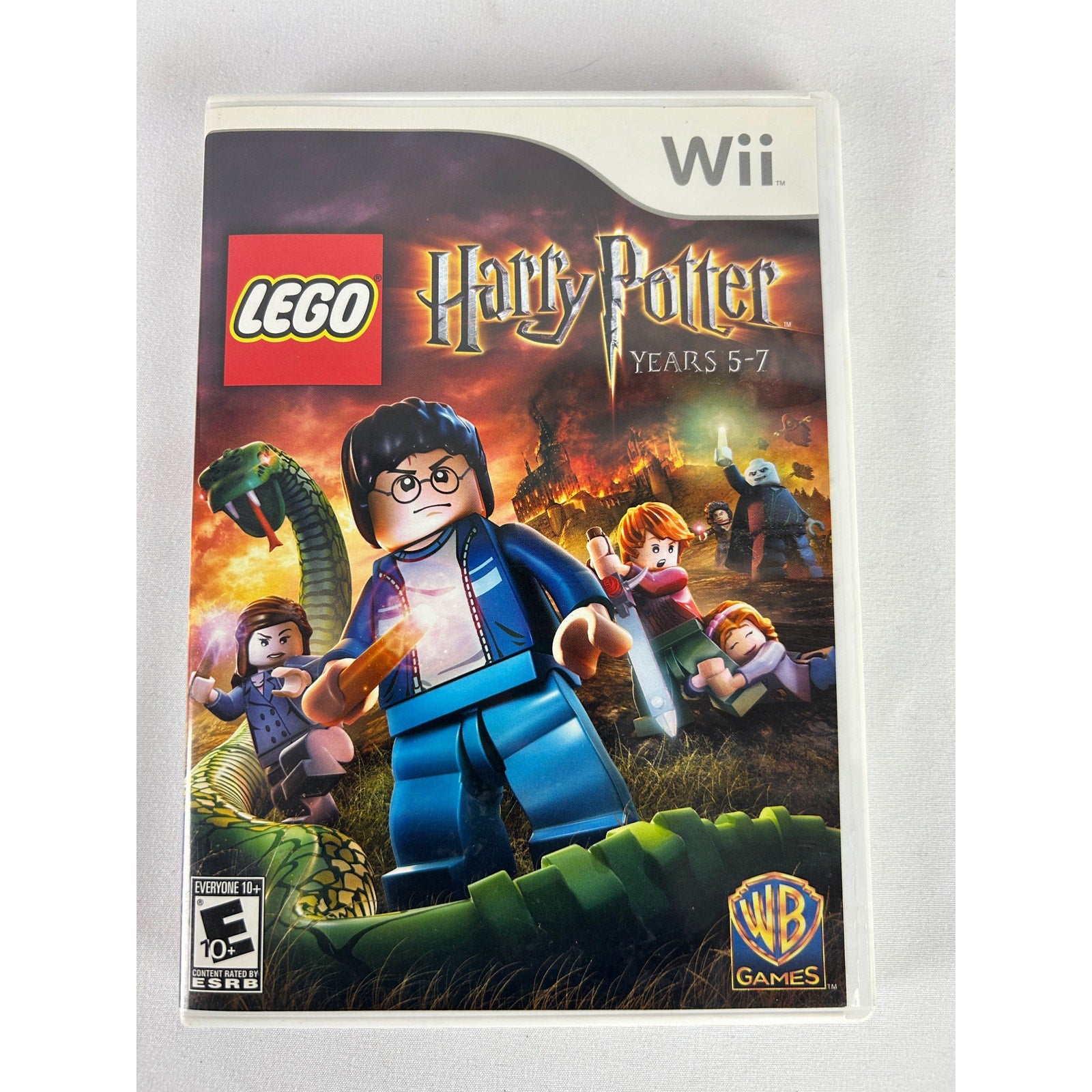 LEGO Harry Potter Years 5-7 Nintendo Wii Complete CIB Tested Authentic Game