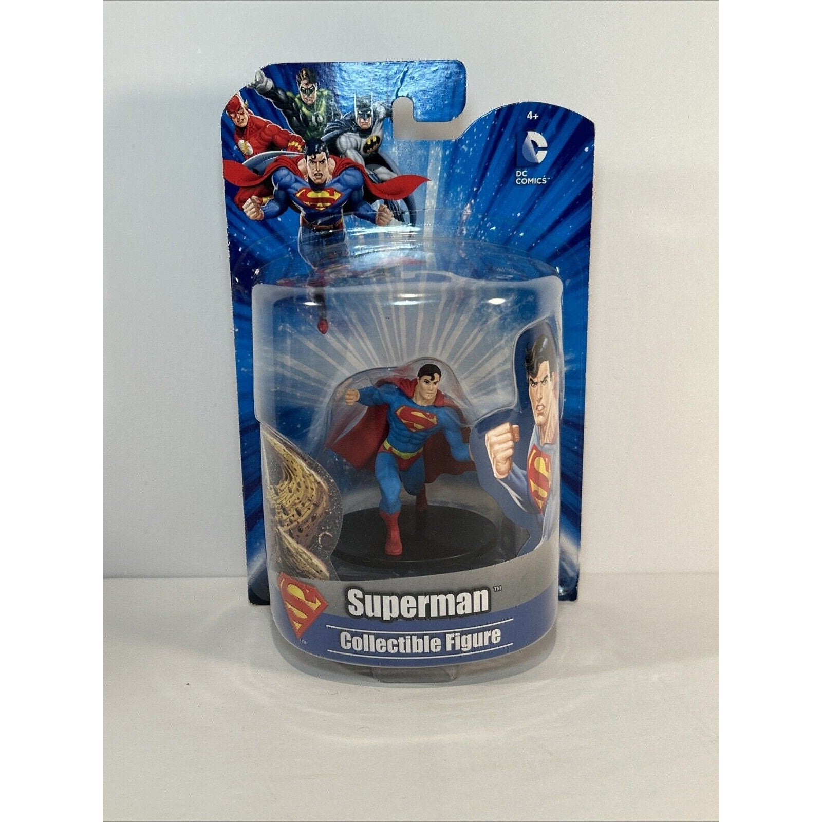 DC Comics Monogram Batman & Superman 4” Collectible Figures Sealed New