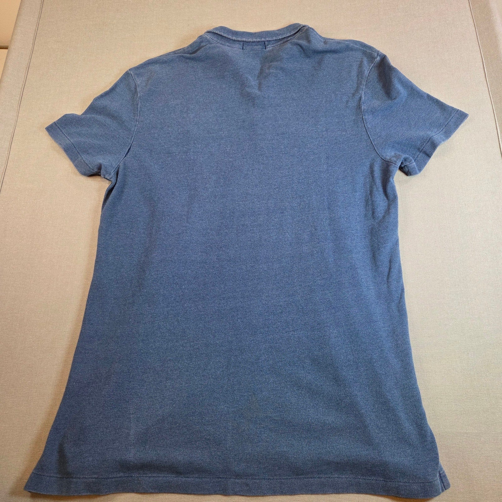 Polo Ralph Lauren Featherweight Mesh Polo Shirt Blue Men’s Size L Cotton