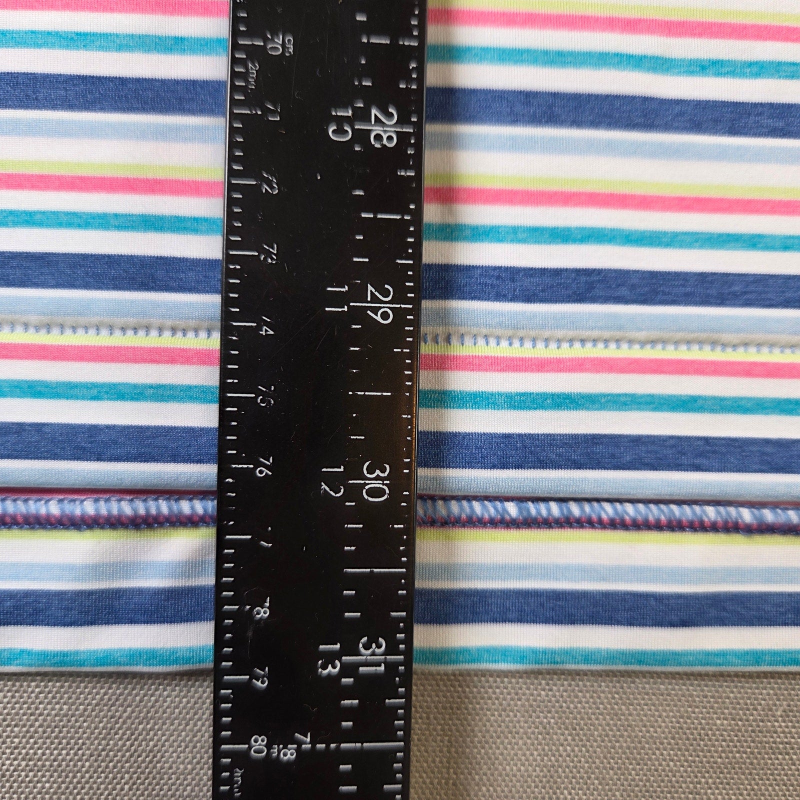 Peter Millar Summer Comfort Golf Polo Shirt Striped Performance Men M