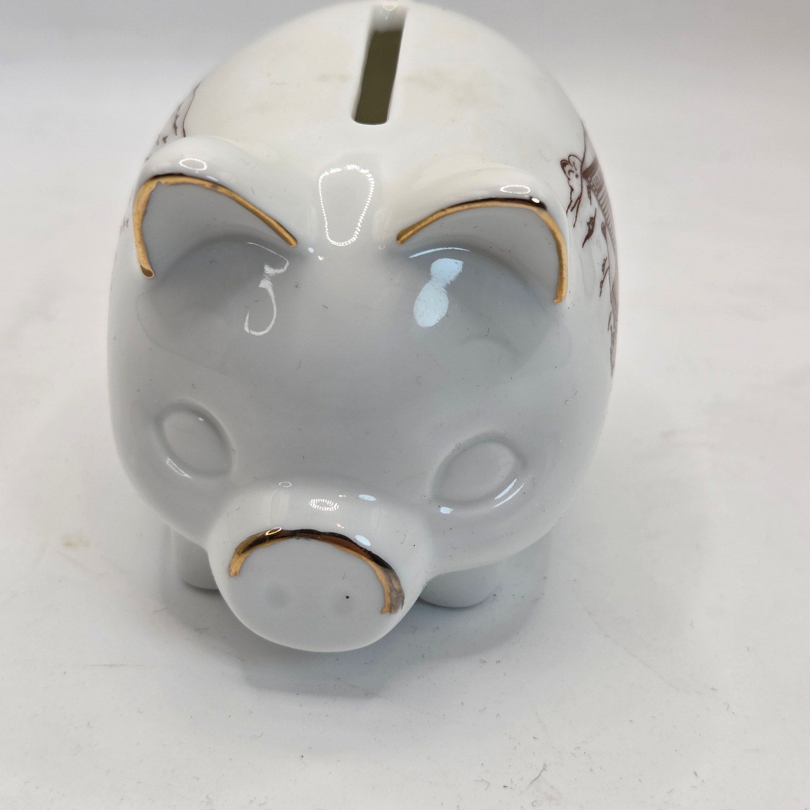 Vintage 1960s Dart Henderson NE JC Penney Golden Rule Store Souvenir Piggy Bank