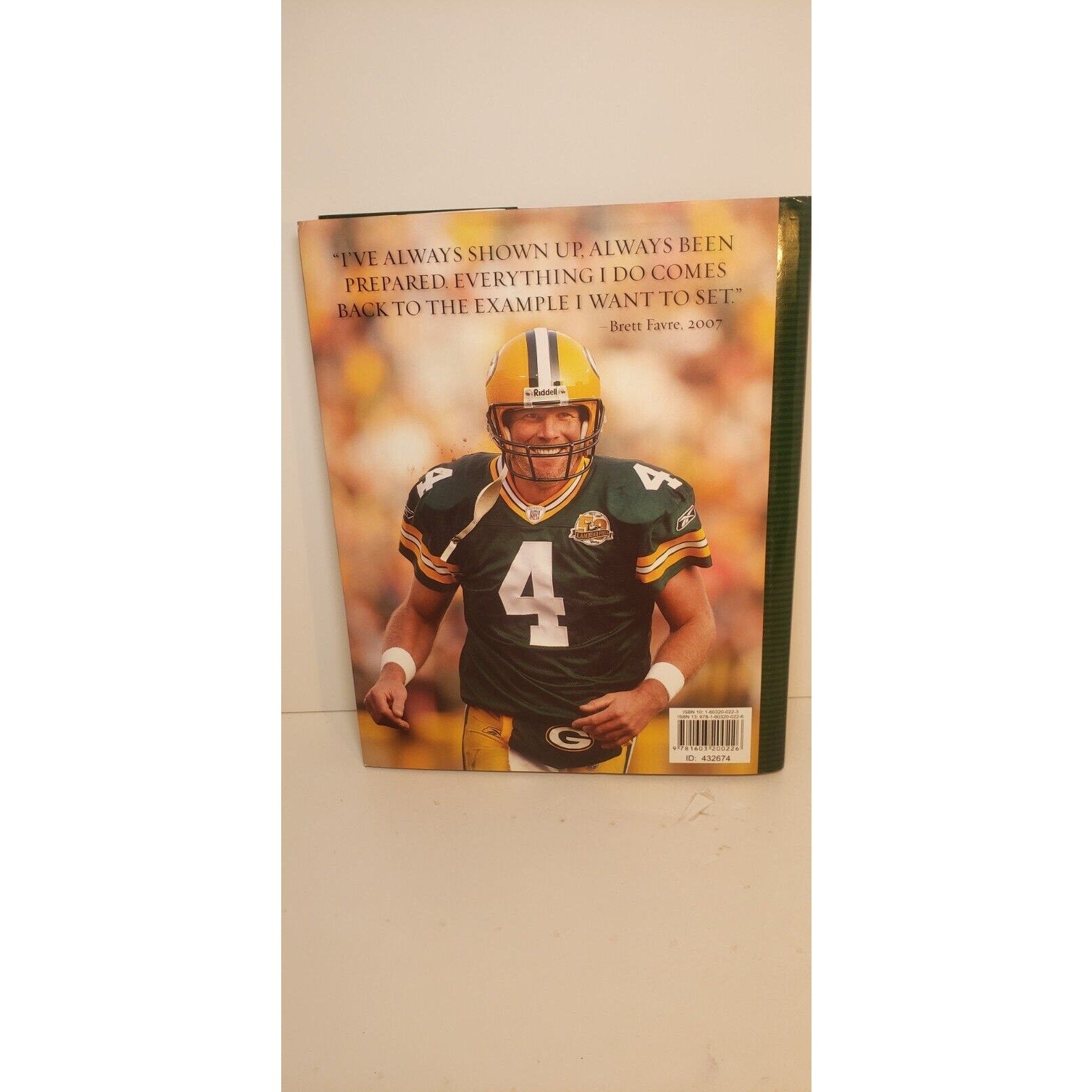 Brett Favre Sports Illustrated Tribute Book + Beanie Baby Bear 1998 GB Packers