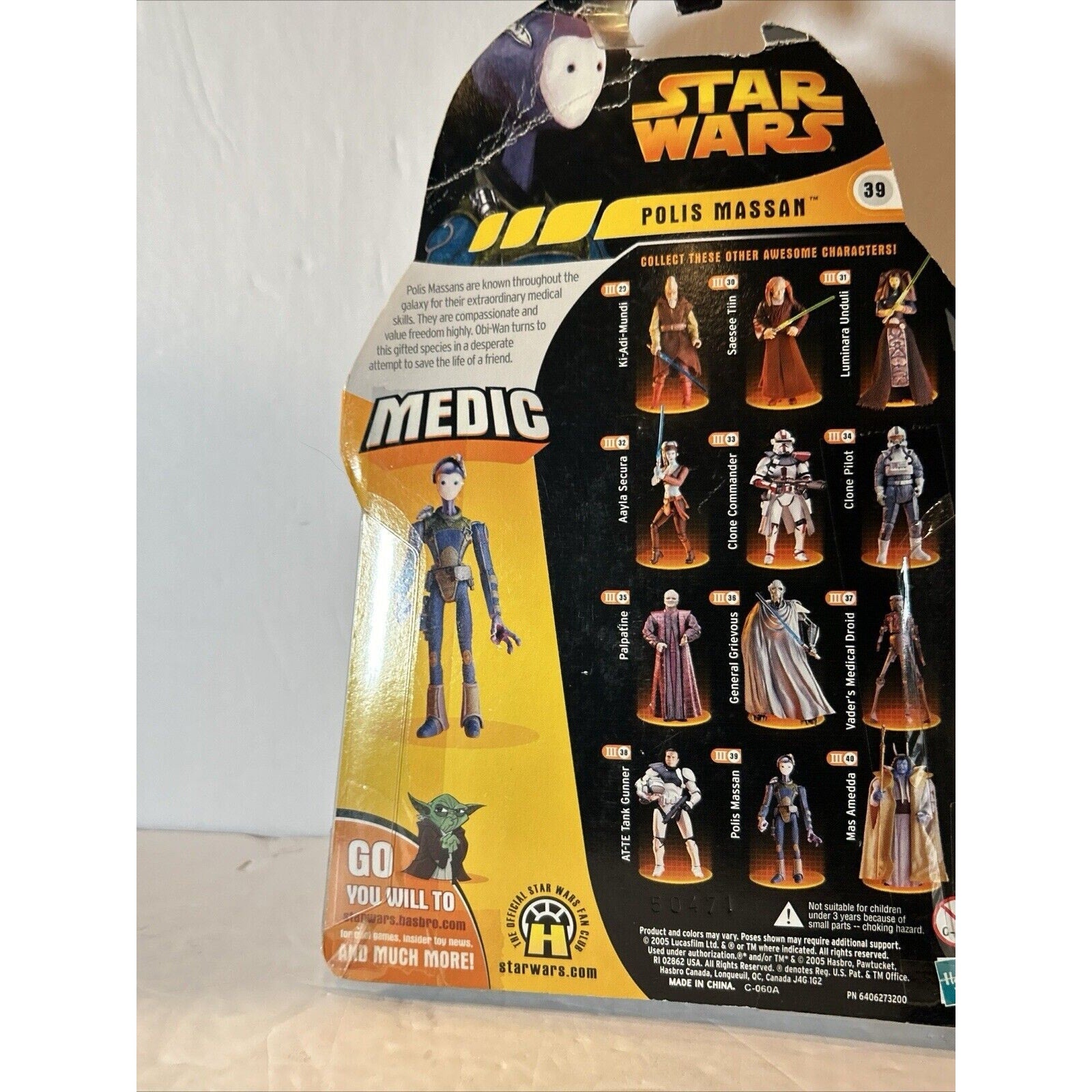 Star Wars Revenge of the Sith Medic Polis Massan and Battle Droid