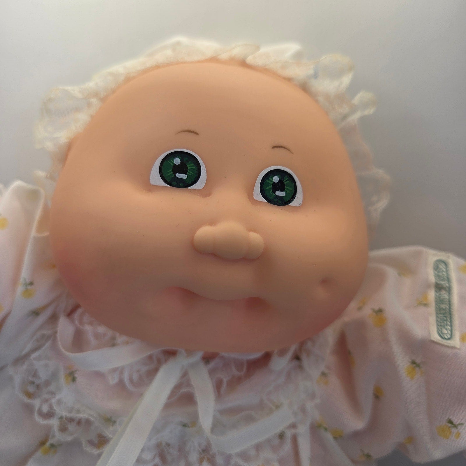 1984 Coleco Cabbage Patch Kids 14" Preemie Girl Doll Box Receipt Hong Kong
