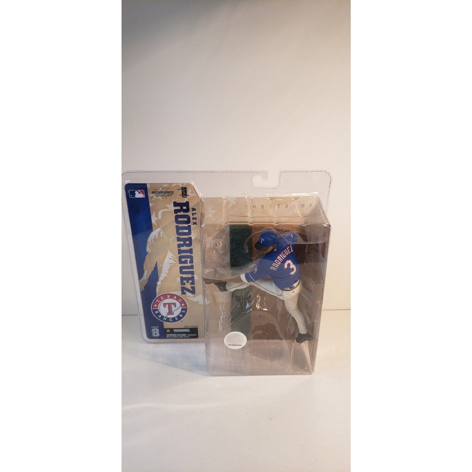 Alex Rodriguez McFarlane Series 8 2004 Texas Rangers Blue Uniform NEW