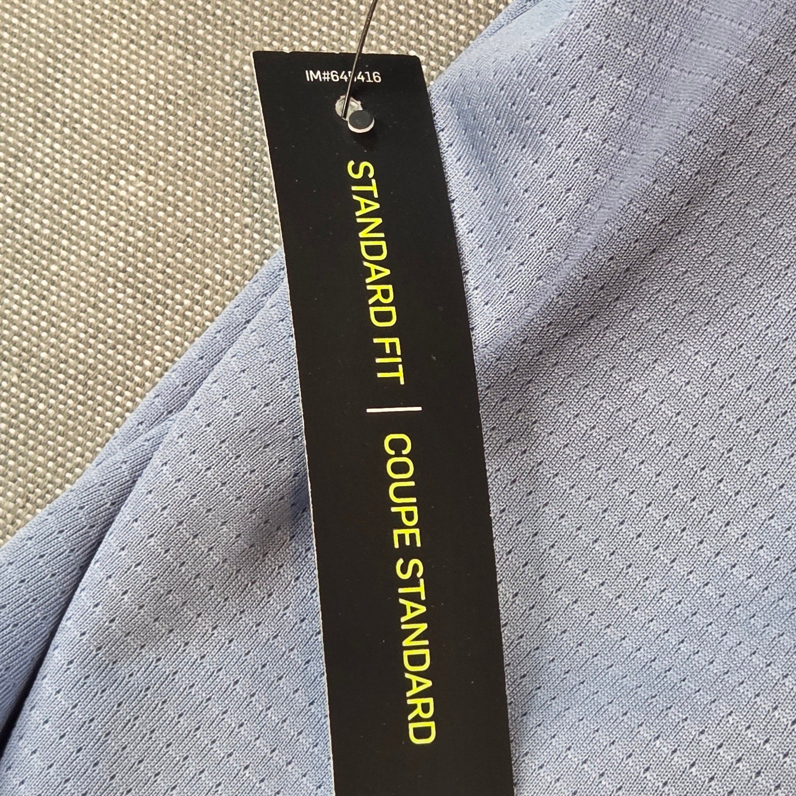 Nike Dri-Fit Polo Shirt XXL Light Blue Standard Fit NWT