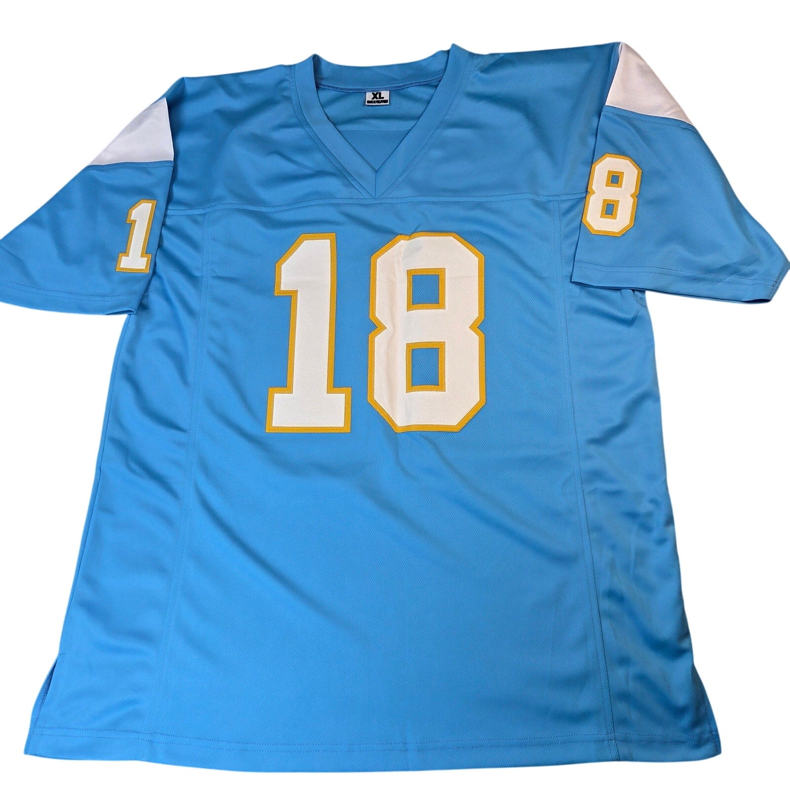 Charlie Joiner Signed San Diego Chargers Custom Jersey XL JSA Witness COA