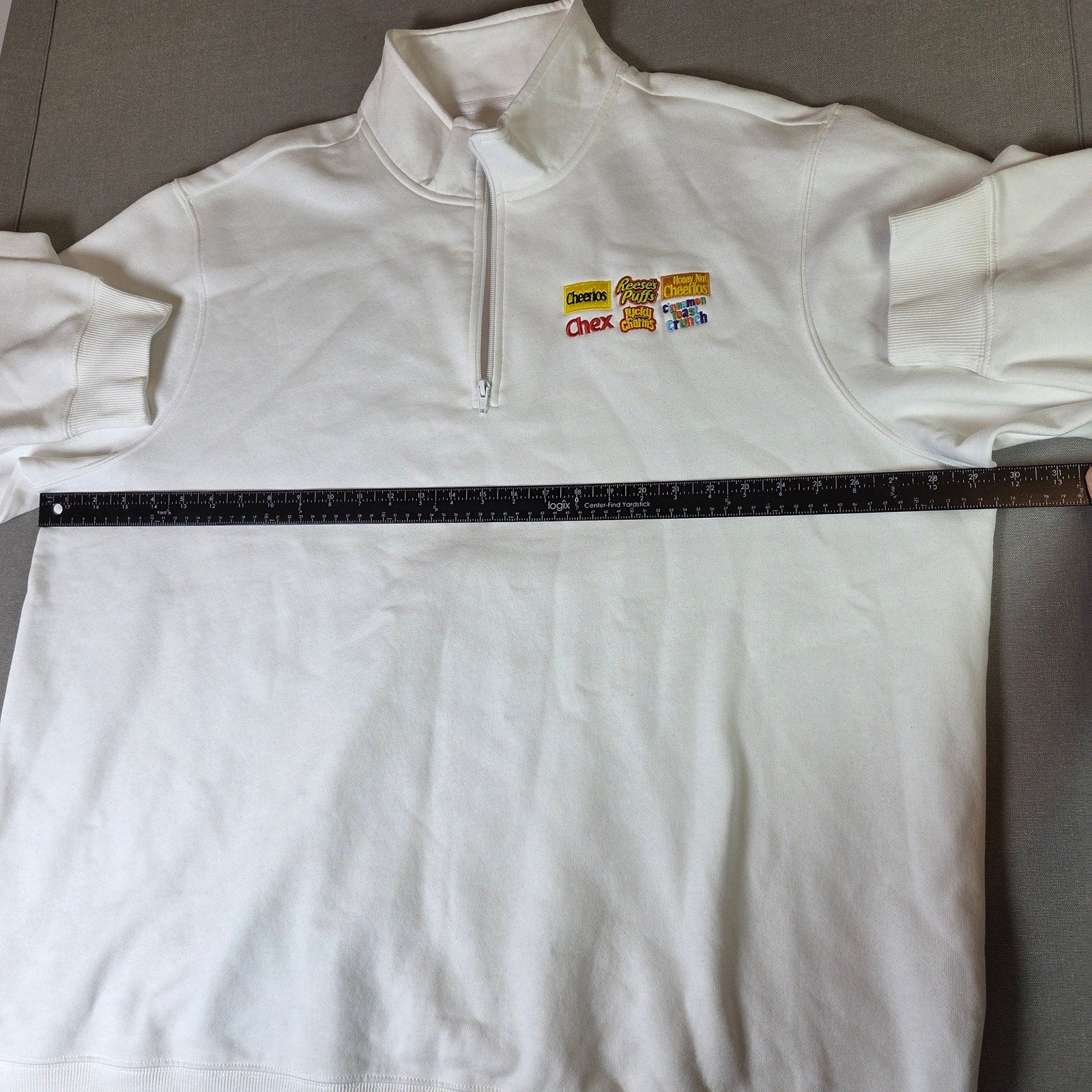 General Mills Cereal Logo 1/4 Zip Pullover Sport-Tek 3XL Custom Ink