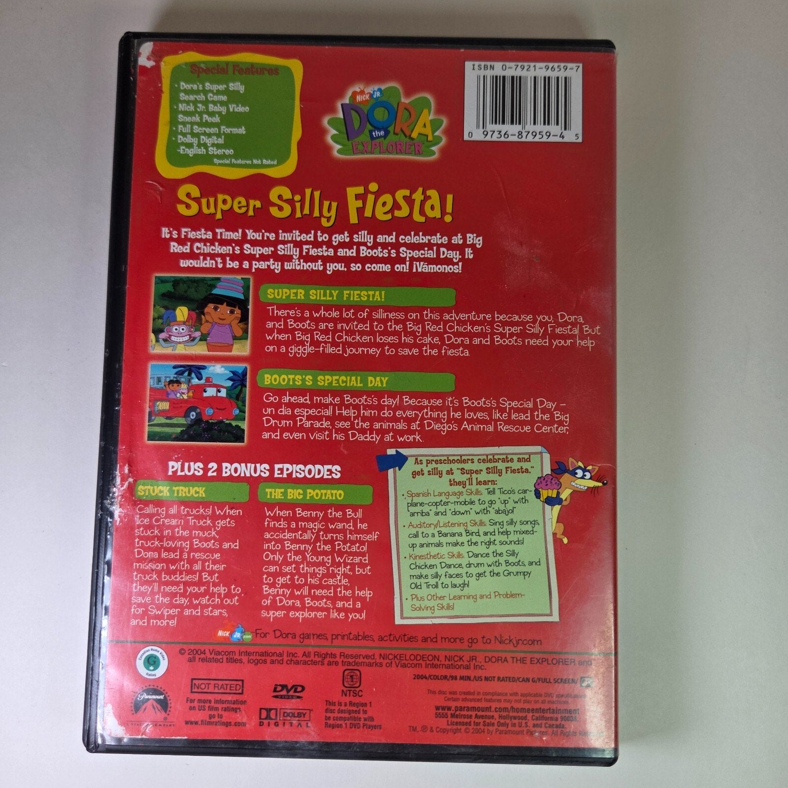 Dora the Explorer - Super Silly Fiesta DVD