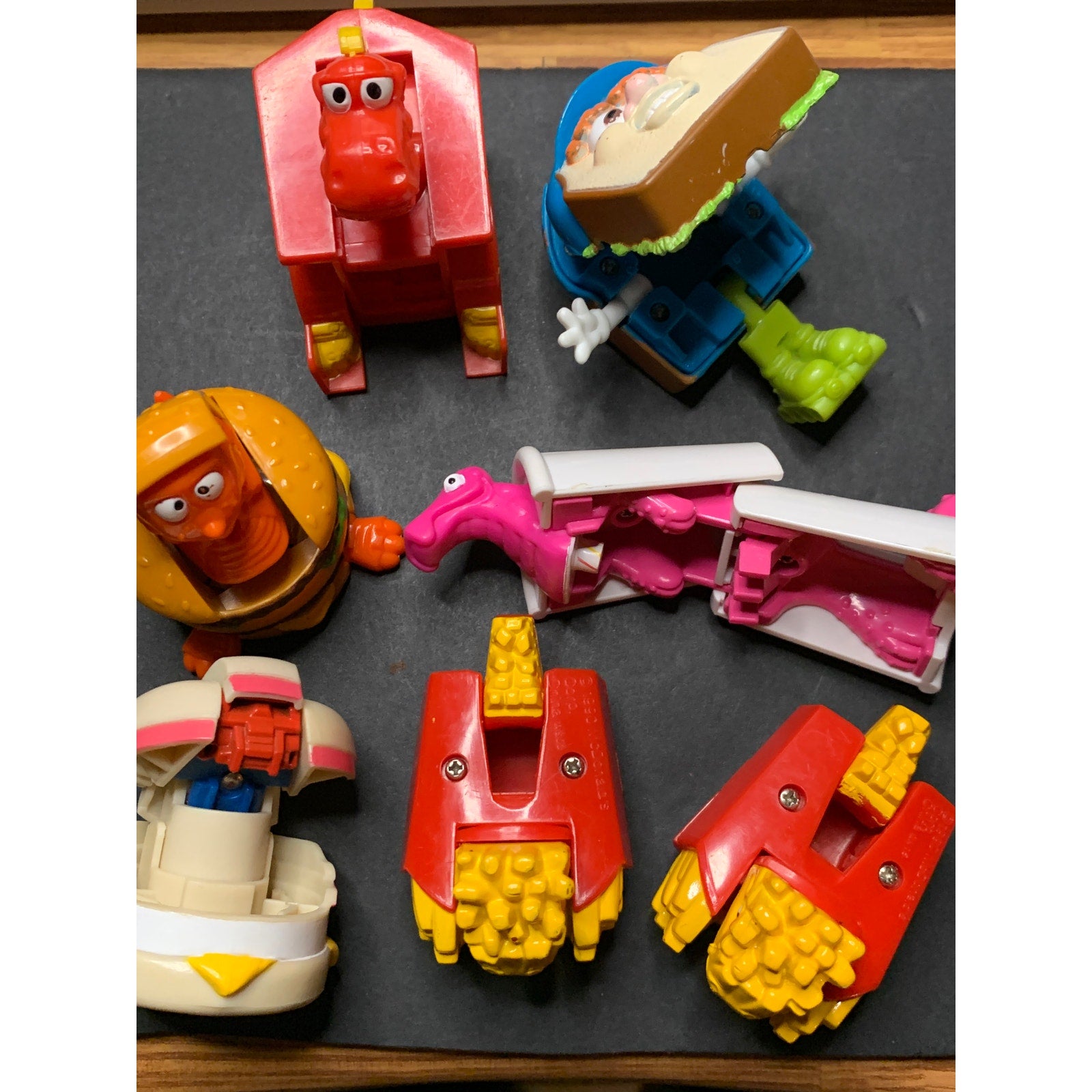 Vintage McDonalds Happy Meal Changeables Mixed Lot 1987 1990 1993