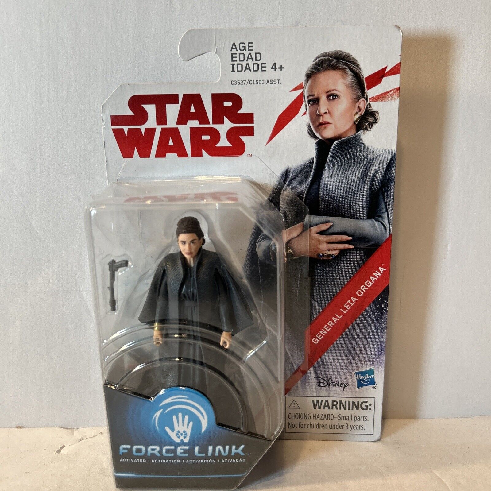 Star Wars Luke Skywalker Jedi Exile and General Leia Organa Force Link NIP