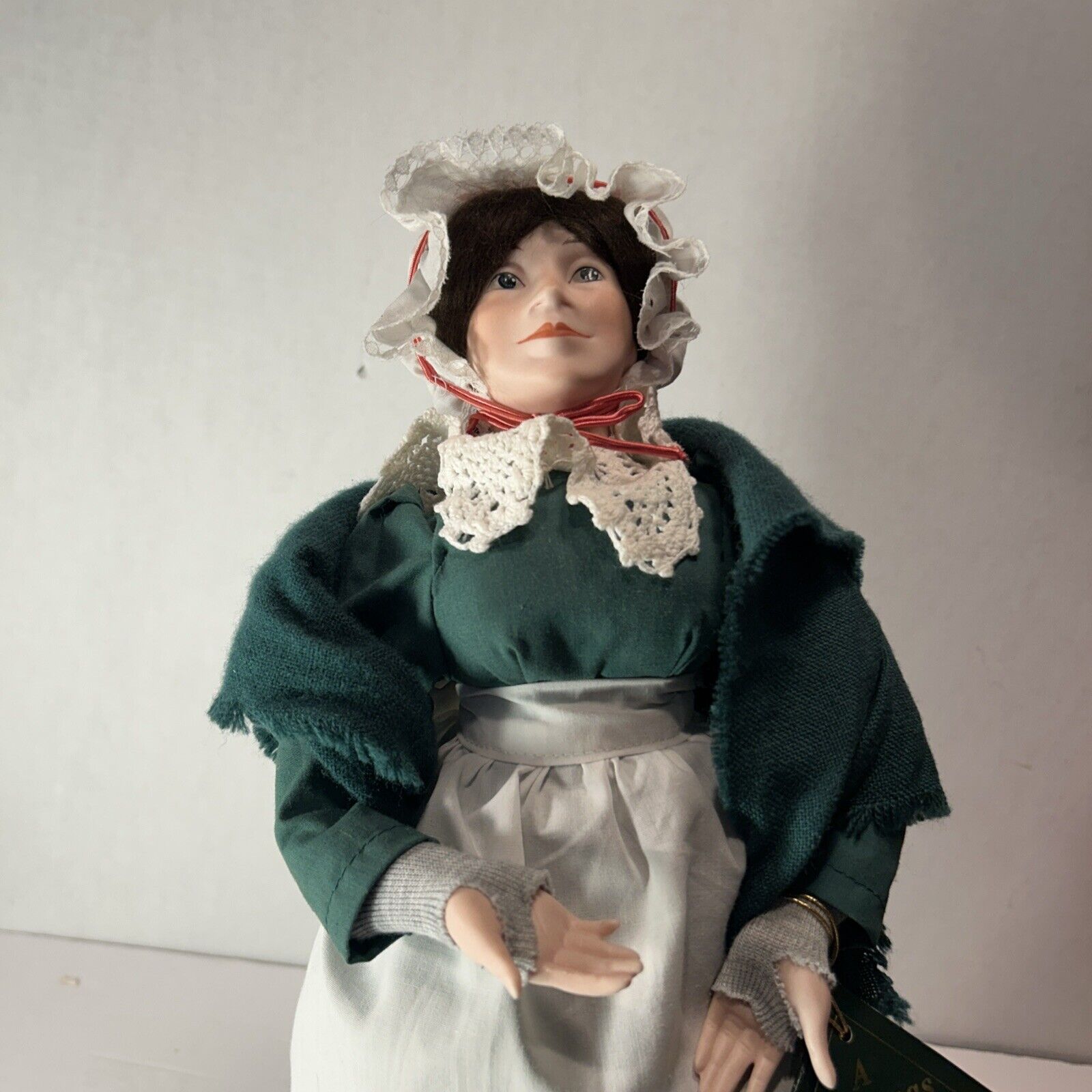 Dept 56 A Christmas Carol Porcelain Doll Set of 4 1987 Scrooge Cratchit Tim